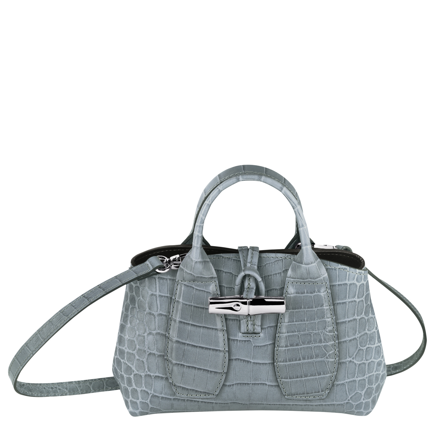 Longchamp Top Handle Bag Xs Roseau In Sage | ModeSens