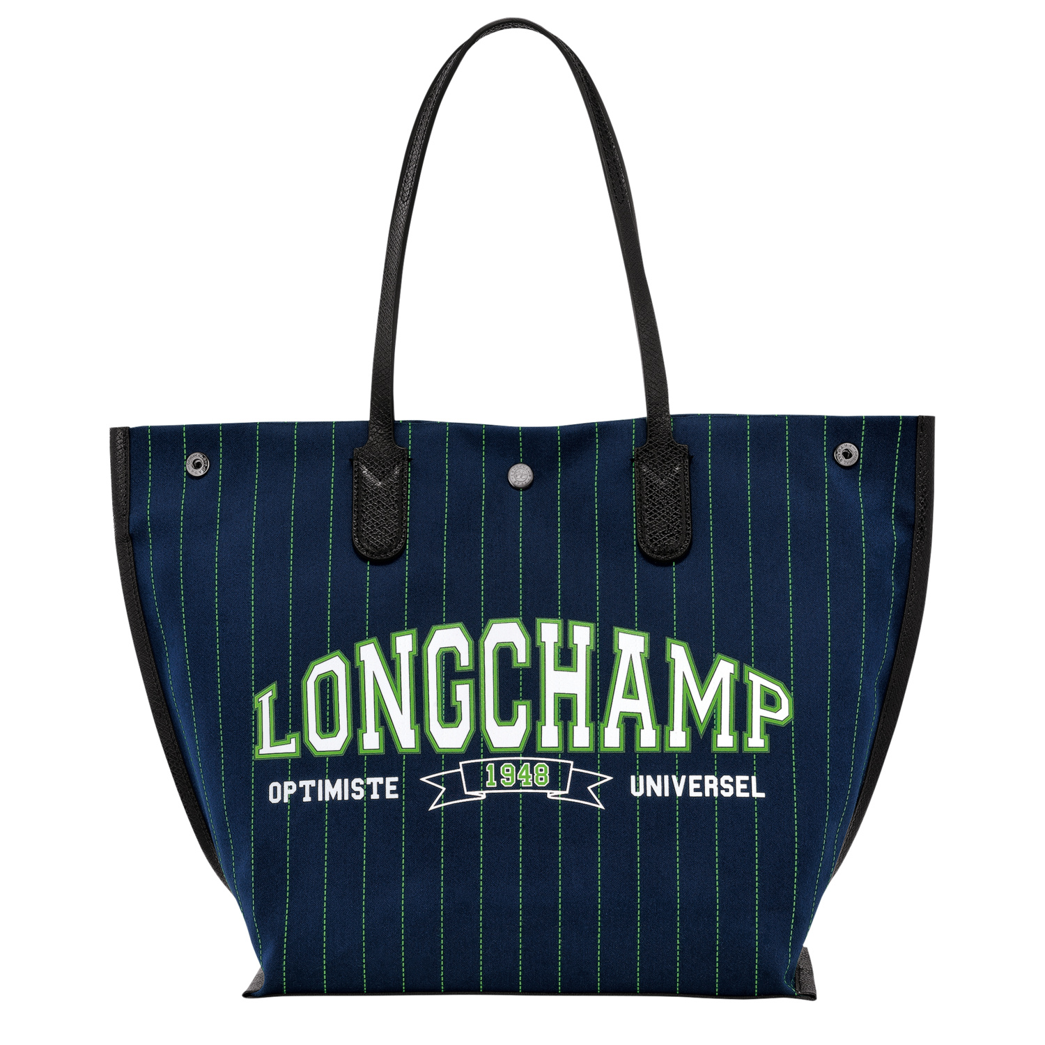 Shop Longchamp Tote Bag L Essential In Navy