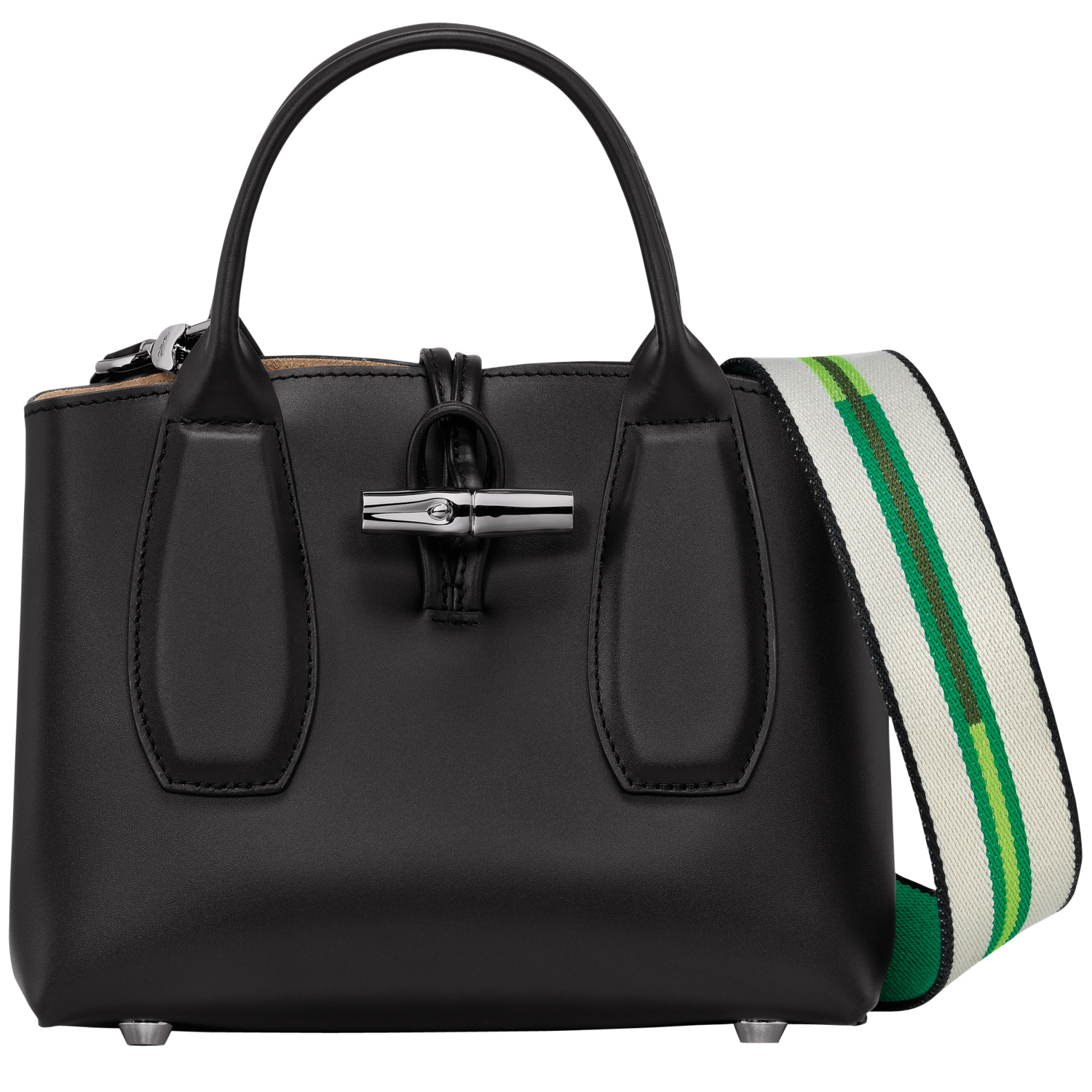 Longchamp Handbag S Roseau In Black