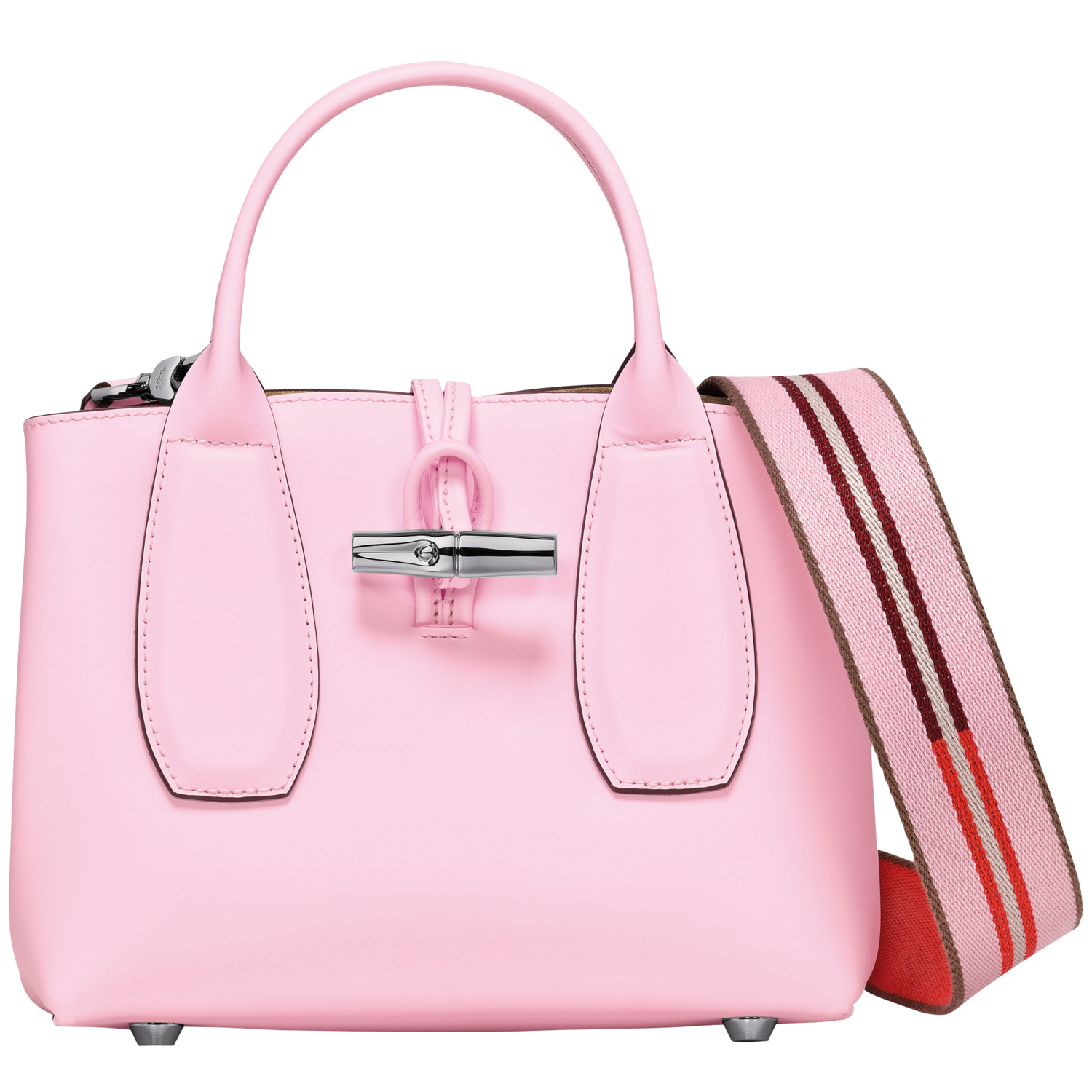 Longchamp Handbag S Roseau In Pink