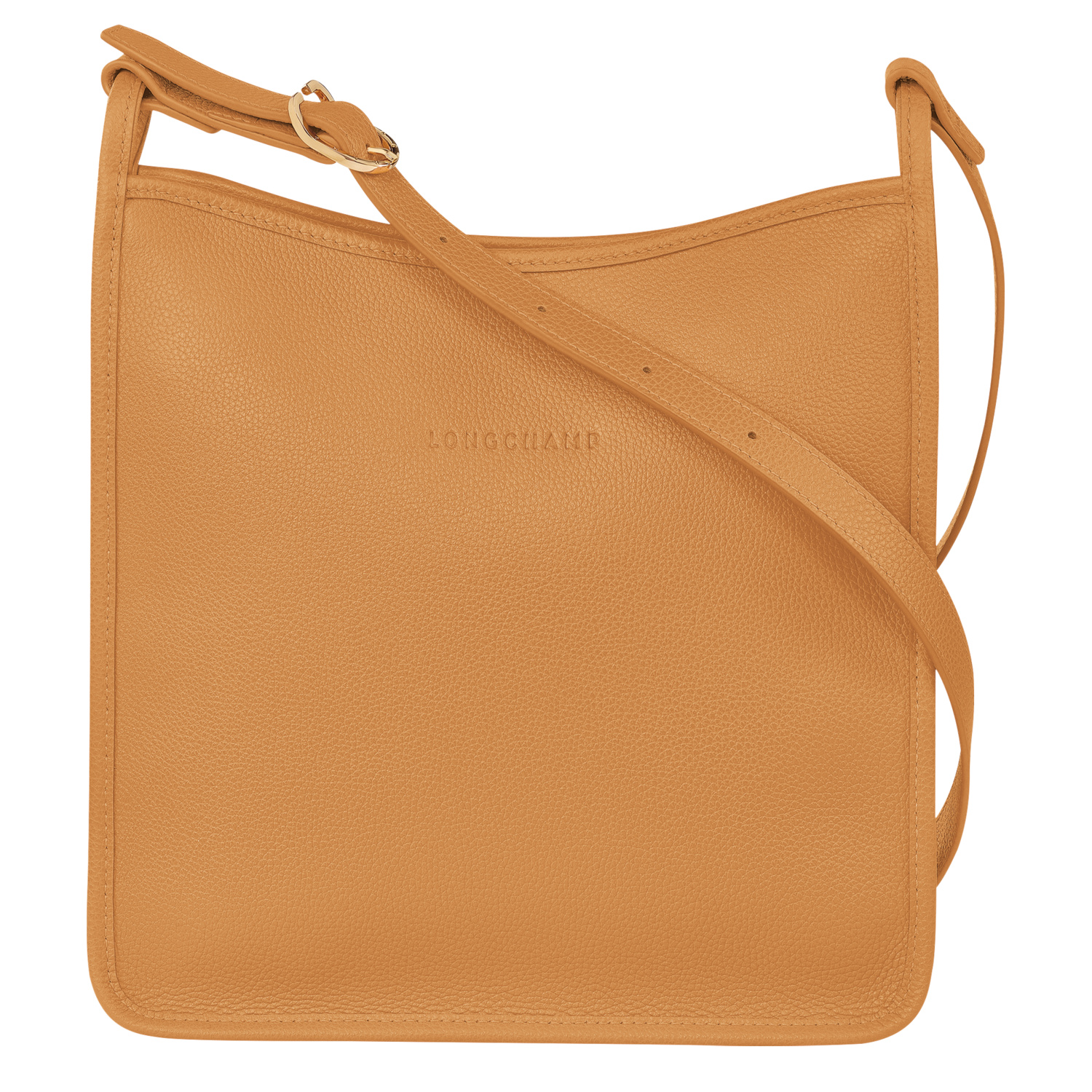 Longchamp Sac Bandoulière M Le Foulonné In Walnut