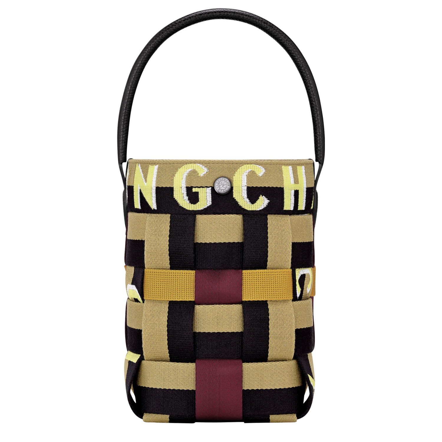 Longchamp Sac Seau Xs Re-play In Ginger/black