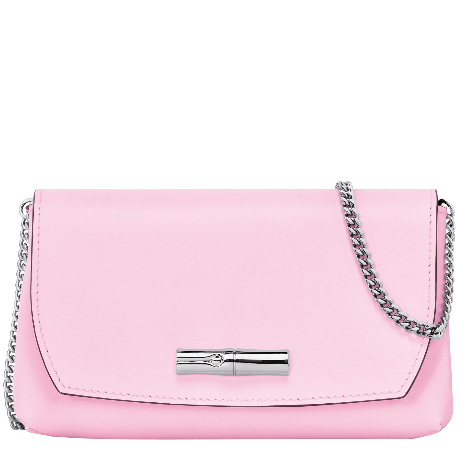 Longchamp Roseau Leather Crossbody Bag In Pink, ModeSens