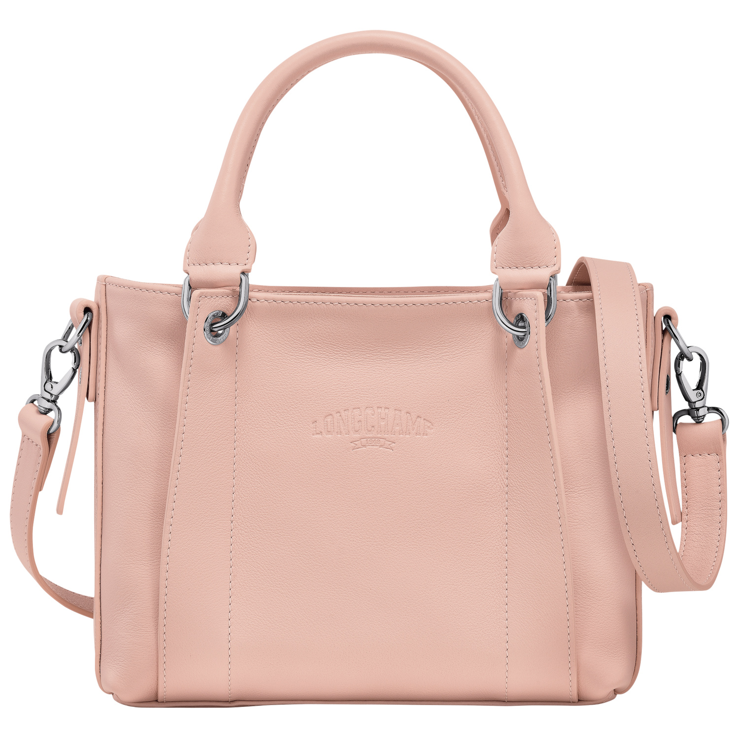 Shop Longchamp Sac À Main S  3d In Nude