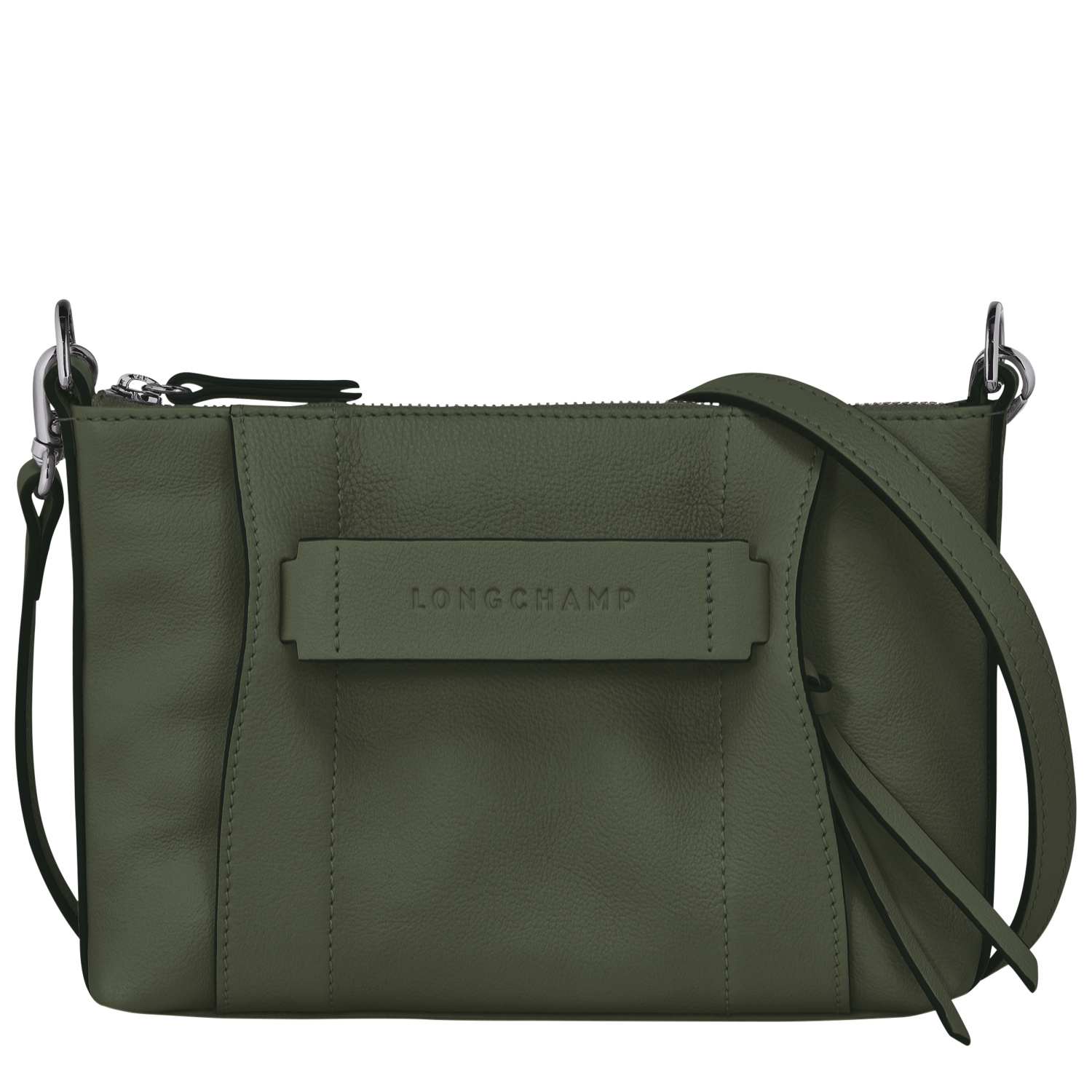 Longchamp Crossbody Bag S  3d In Kaki