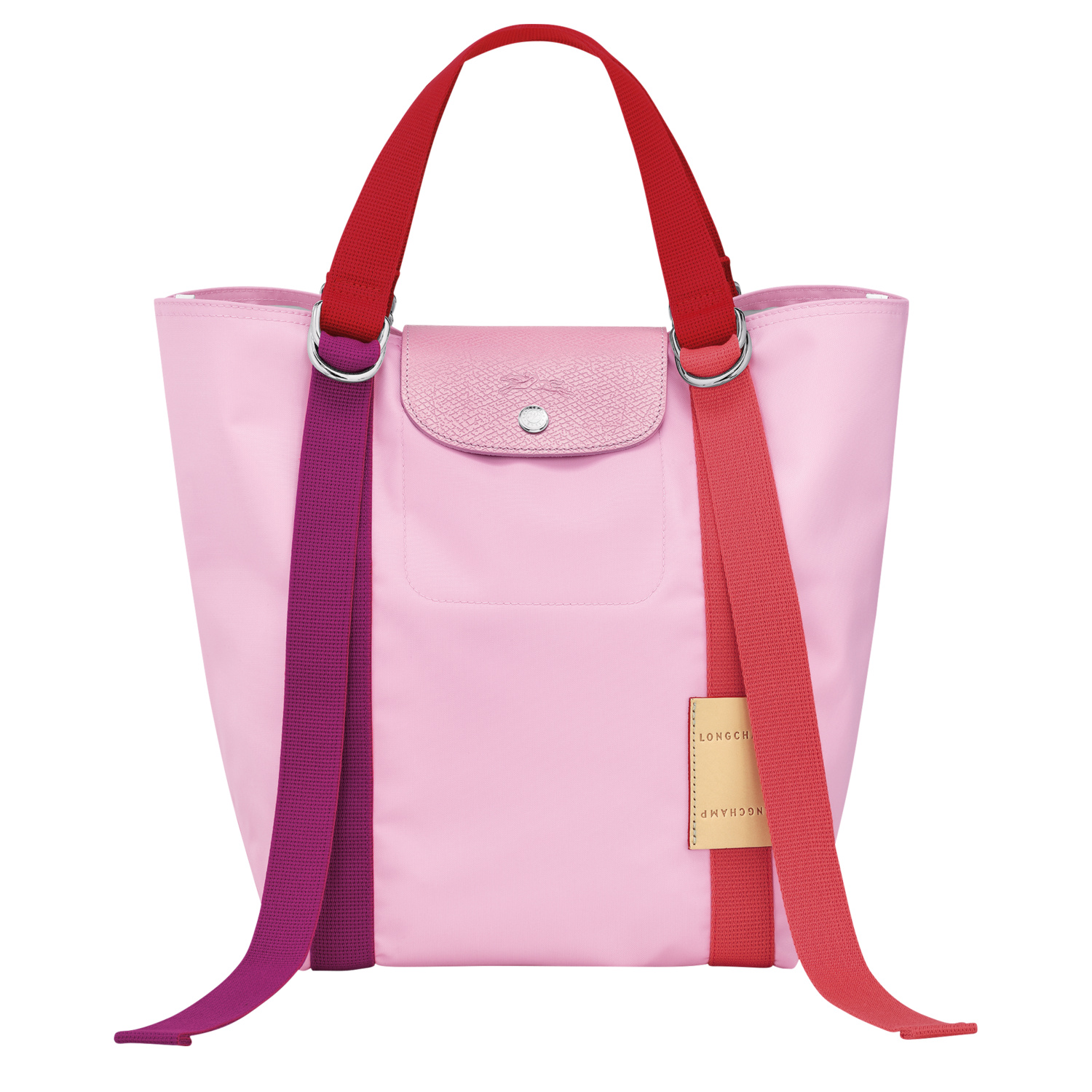 Longchamp Sac Cabas S Le Pliage Re Play In Rose Modesens 0524