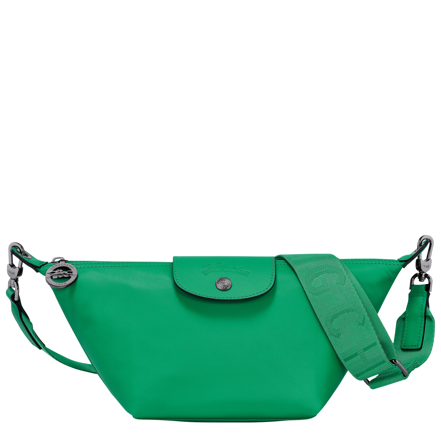 Shop Longchamp Crossbody Bag Xs Le Pliage Xtra In Vert