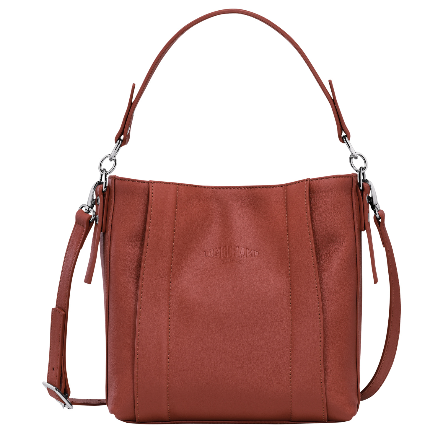 Longchamp Sac Bandoulière S  3d In Brown