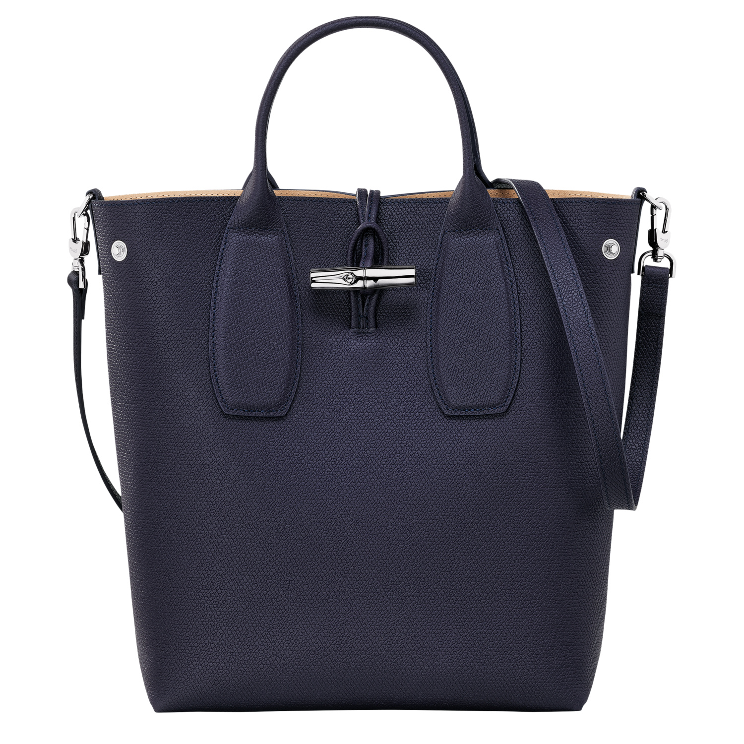 Longchamp Crossbody Bag M Roseau In Blue
