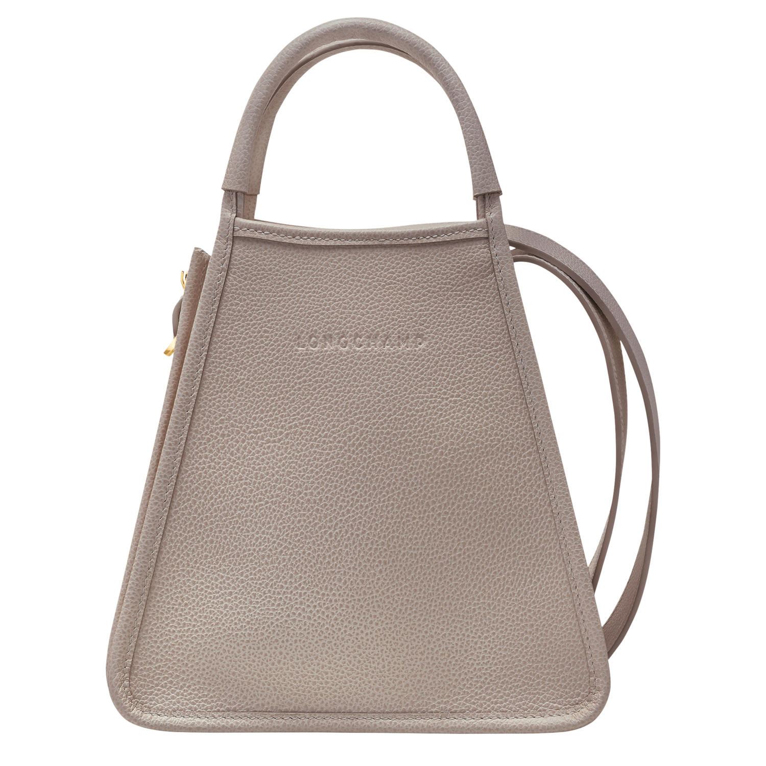 Longchamp Small Le Foulonné Tote Bag In Turtledove