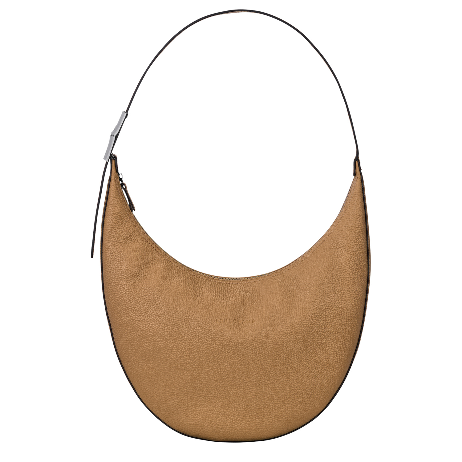 Shop Longchamp Crossbody Bag L Le Roseau Essential In Fawn