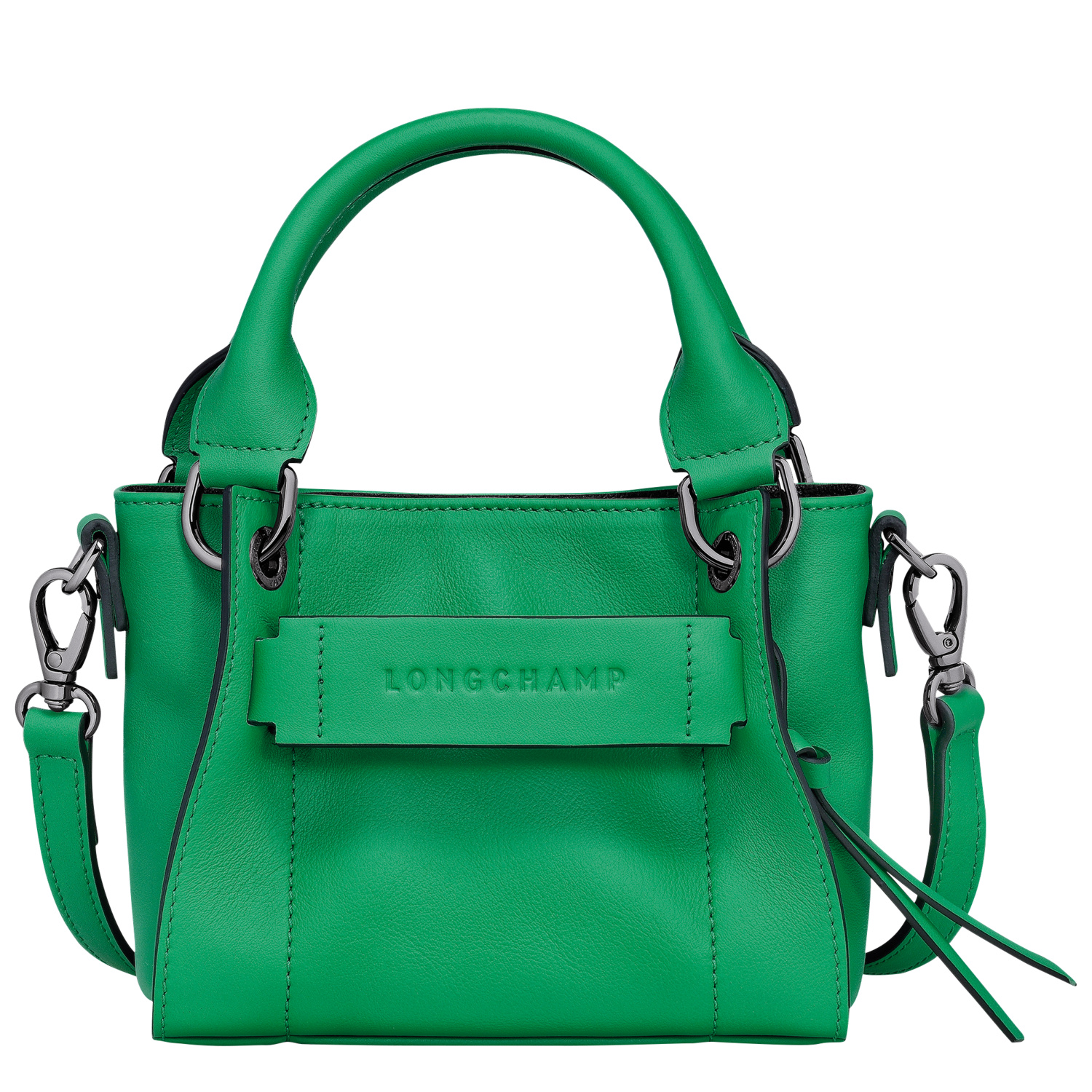 Shop Longchamp Handbag Xs  3d In Green