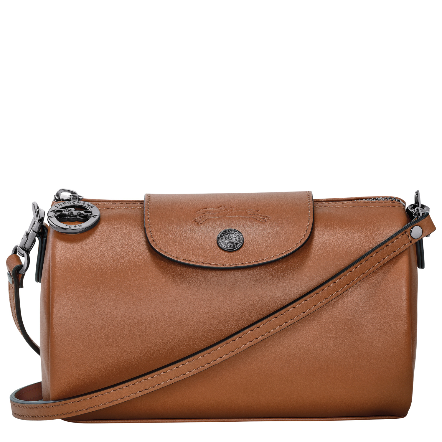 Shop Longchamp Crossbody Bag Xs Le Pliage Xtra In Cognac