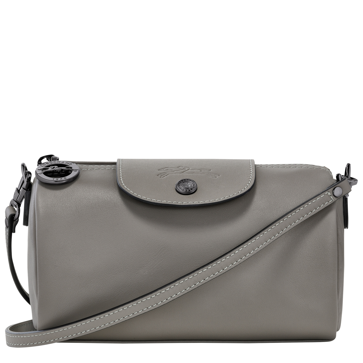 Shop Longchamp Crossbody Bag Xs Le Pliage Xtra In Tourterelle