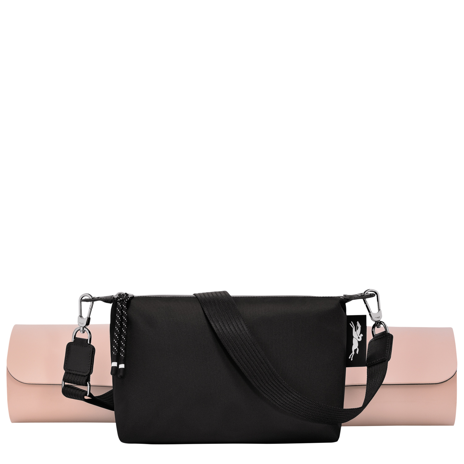 Shop Longchamp Yoga Bag M Le Pliage Energy In Black