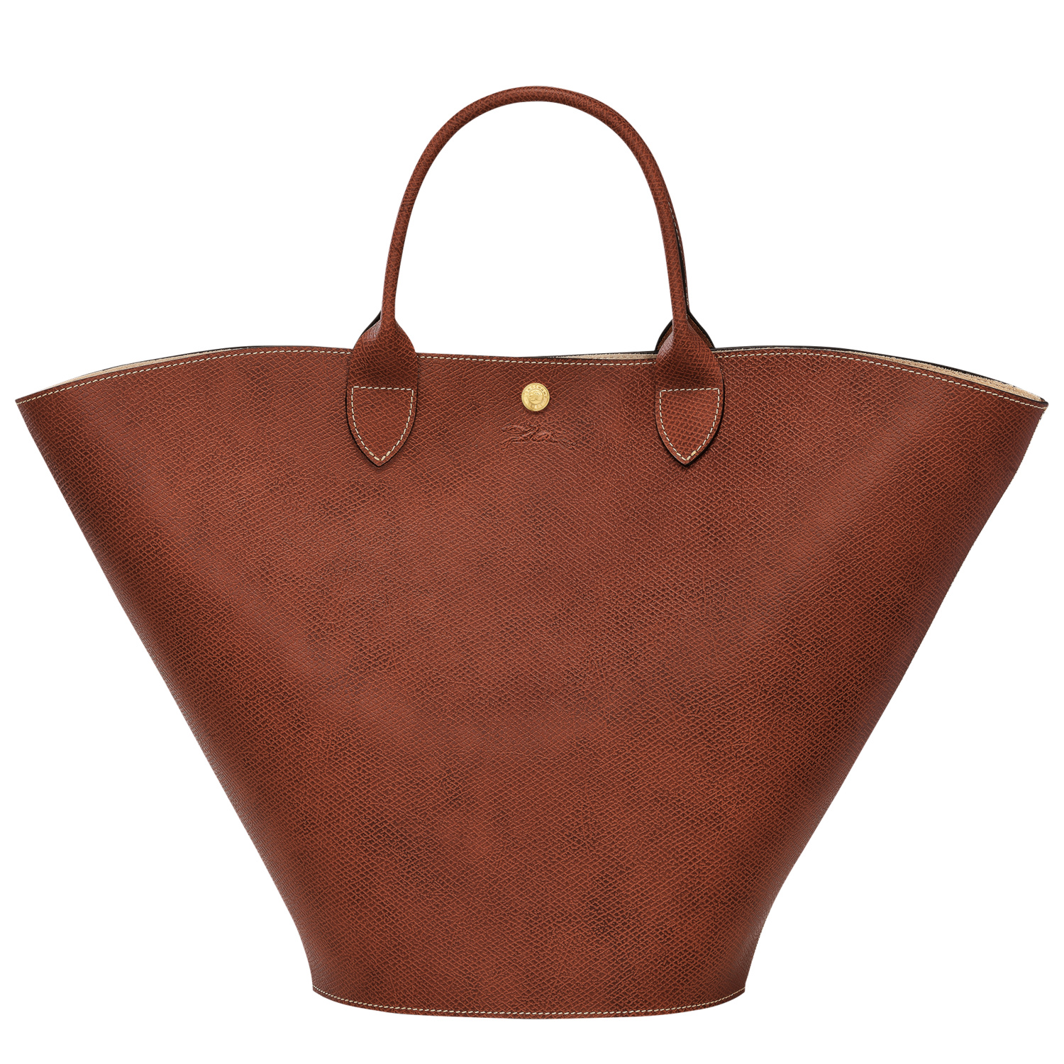 Shop Longchamp Tote Bag Xl Épure In Brown
