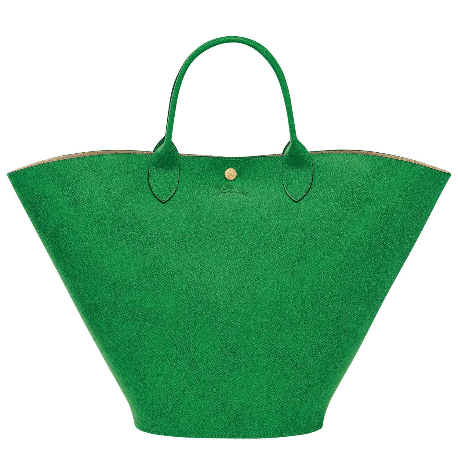 Shop Longchamp Tote Bag Xl Épure In Green