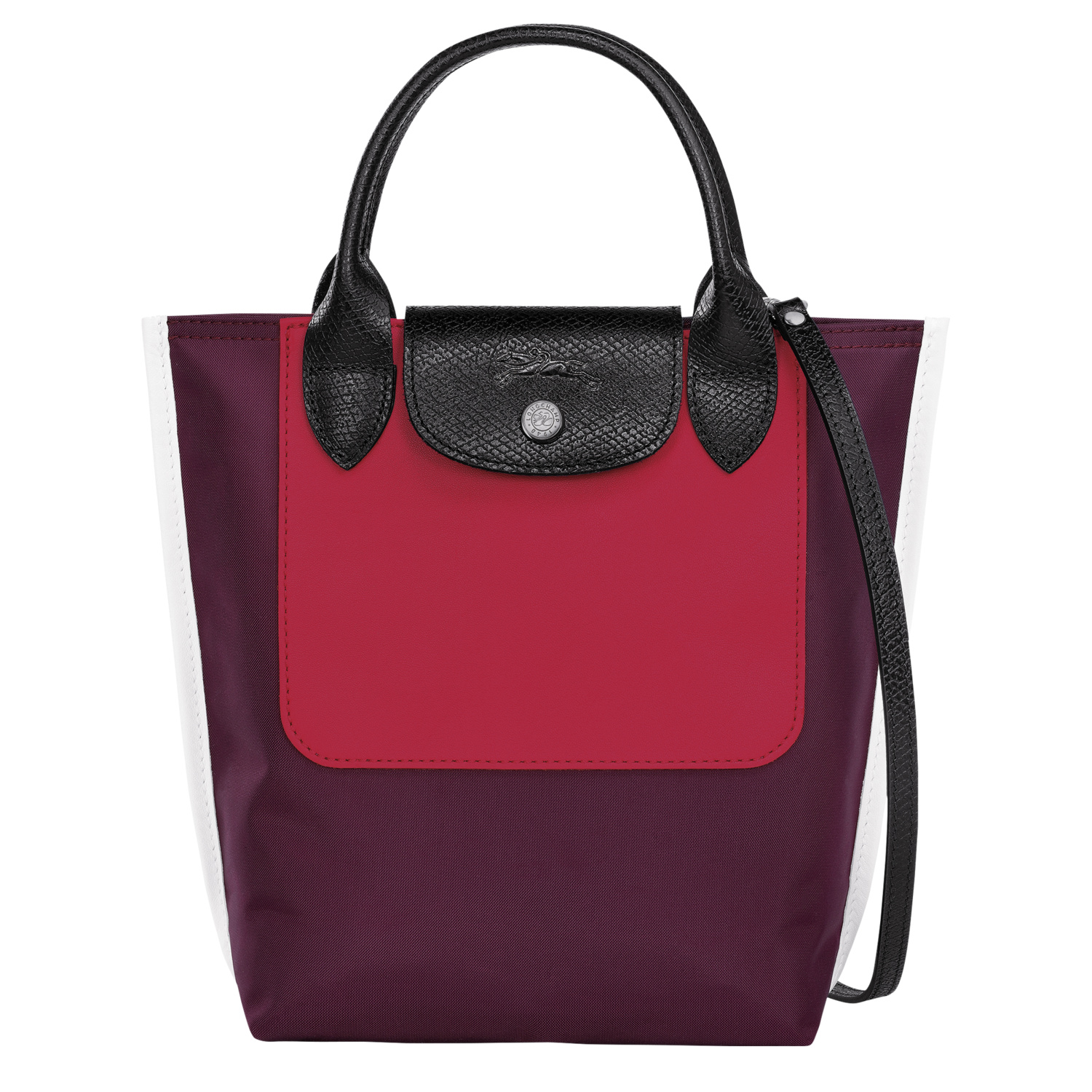 Shop Longchamp Tote Bag Xs Cabas  In Burgundy