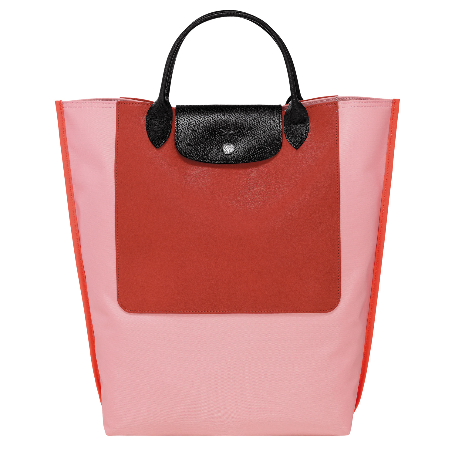 Shop Longchamp Sac Cabas M Cabas  In Pink