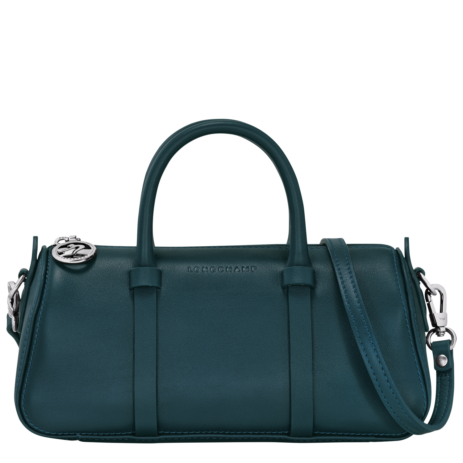 Shop Longchamp Handbag S Daylong In Ink Blue