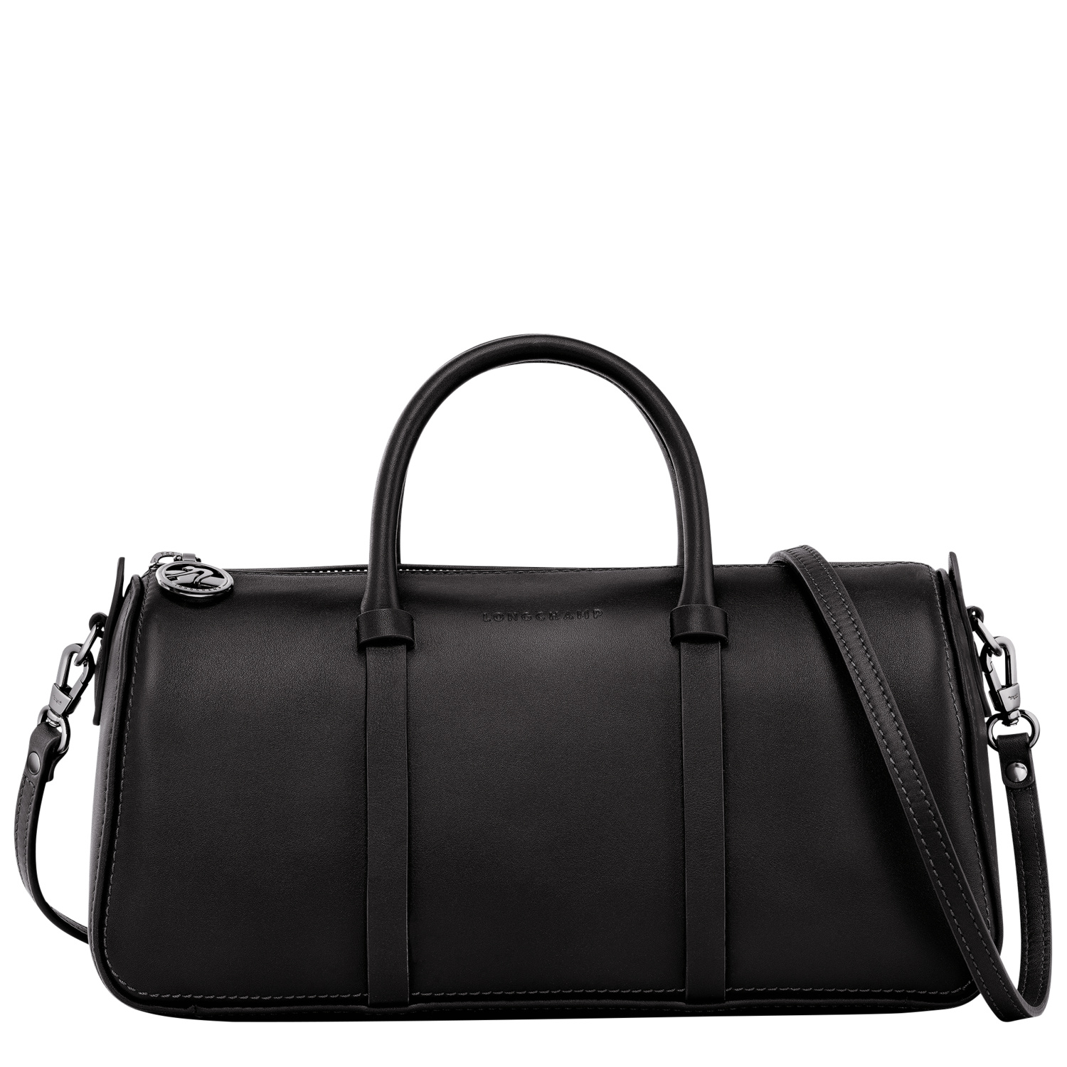 Shop Longchamp Sac À Main M Daylong In Black