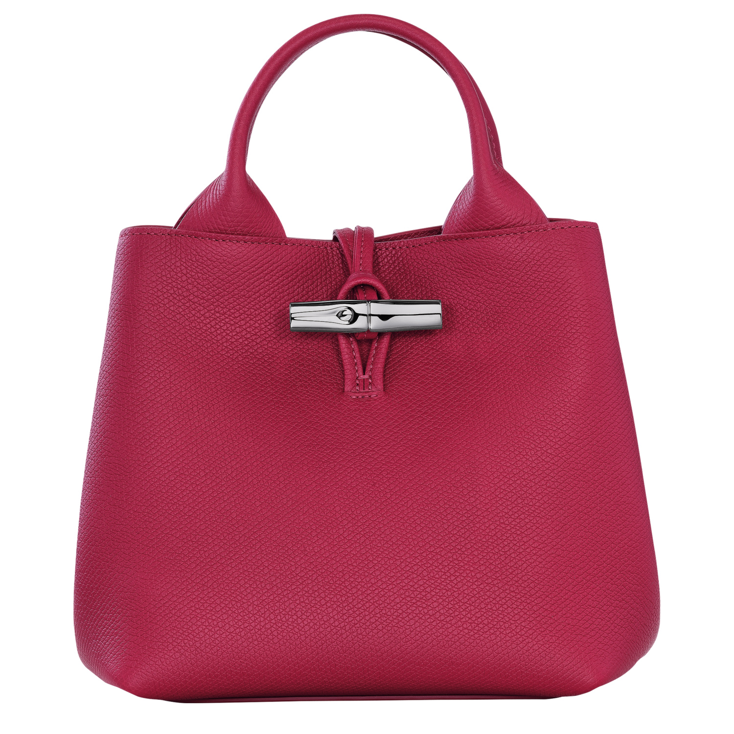 Longchamp Handbag S Le Roseau In Beetroot