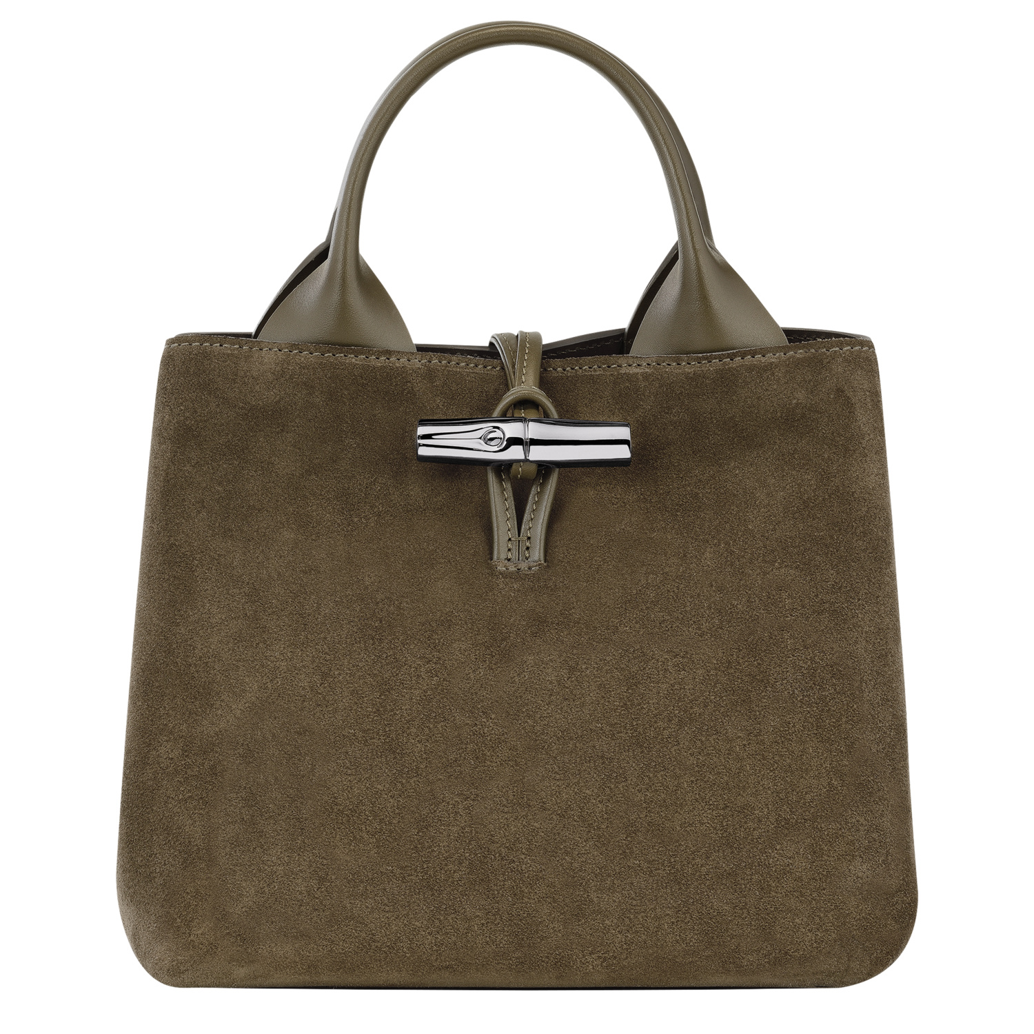Longchamp Handbag S Le Roseau In Olive