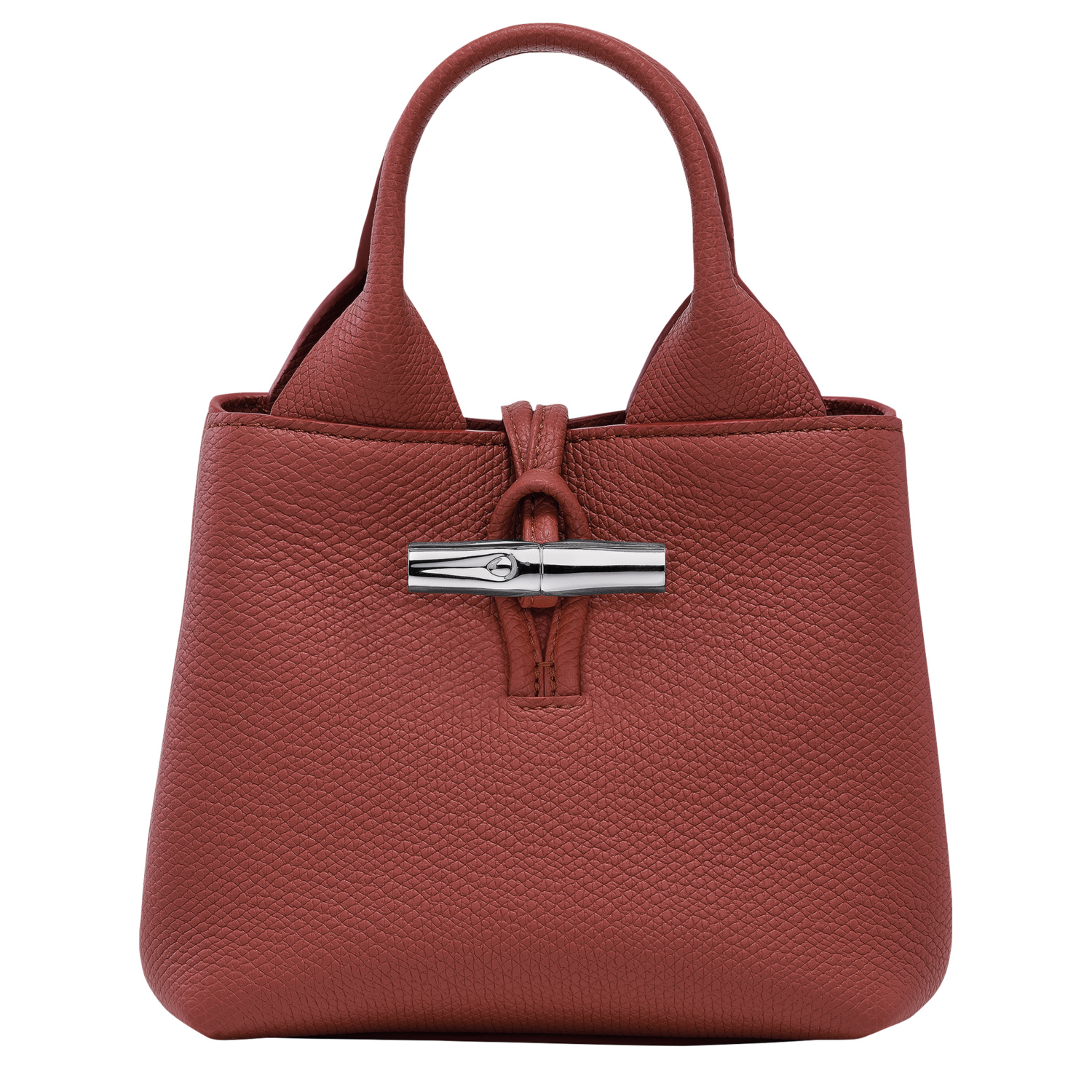 Longchamp Sac À Main Xs Le Roseau In Burgundy