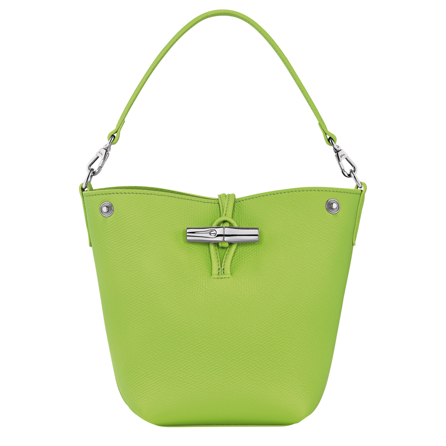 Longchamp Sac Seau Xs Le Roseau In Green Light