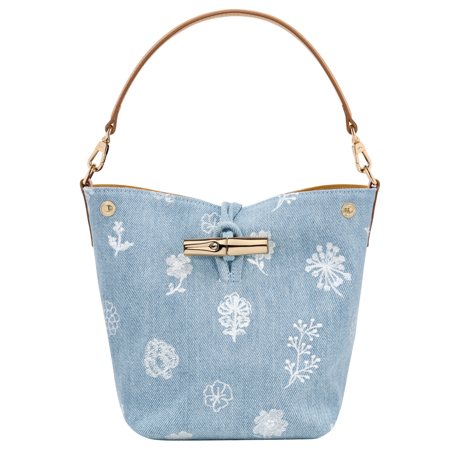 Longchamp Sac Seau Xs Le Roseau In Sky Blue