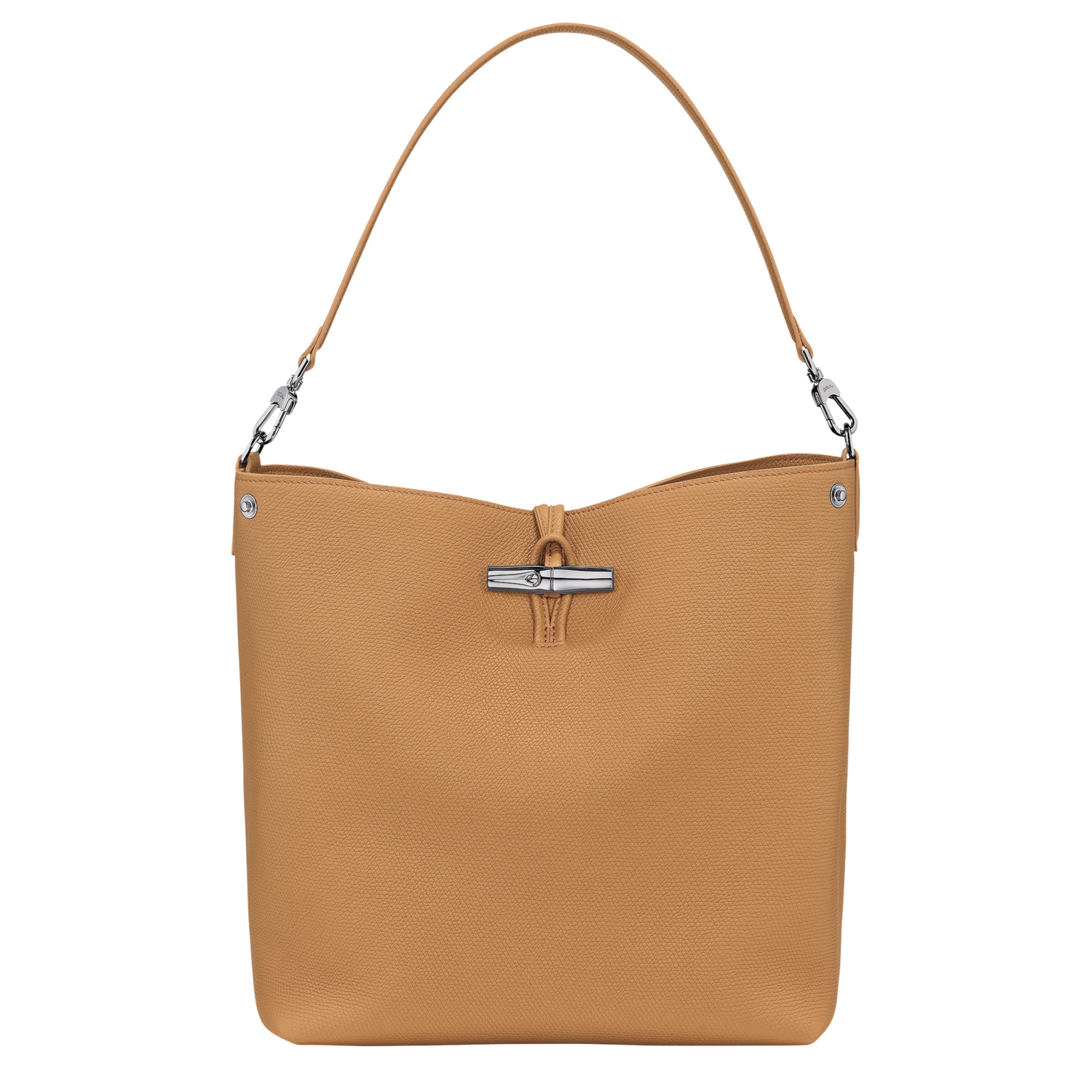 Longchamp Shoulder Bag M Le Roseau In Walnut