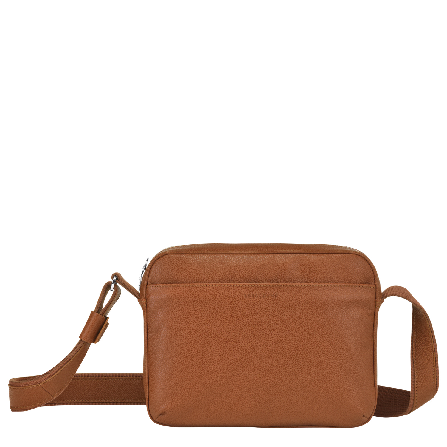 Longchamp Le Foulonné Leather Crossbody Bag In Caramel | ModeSens