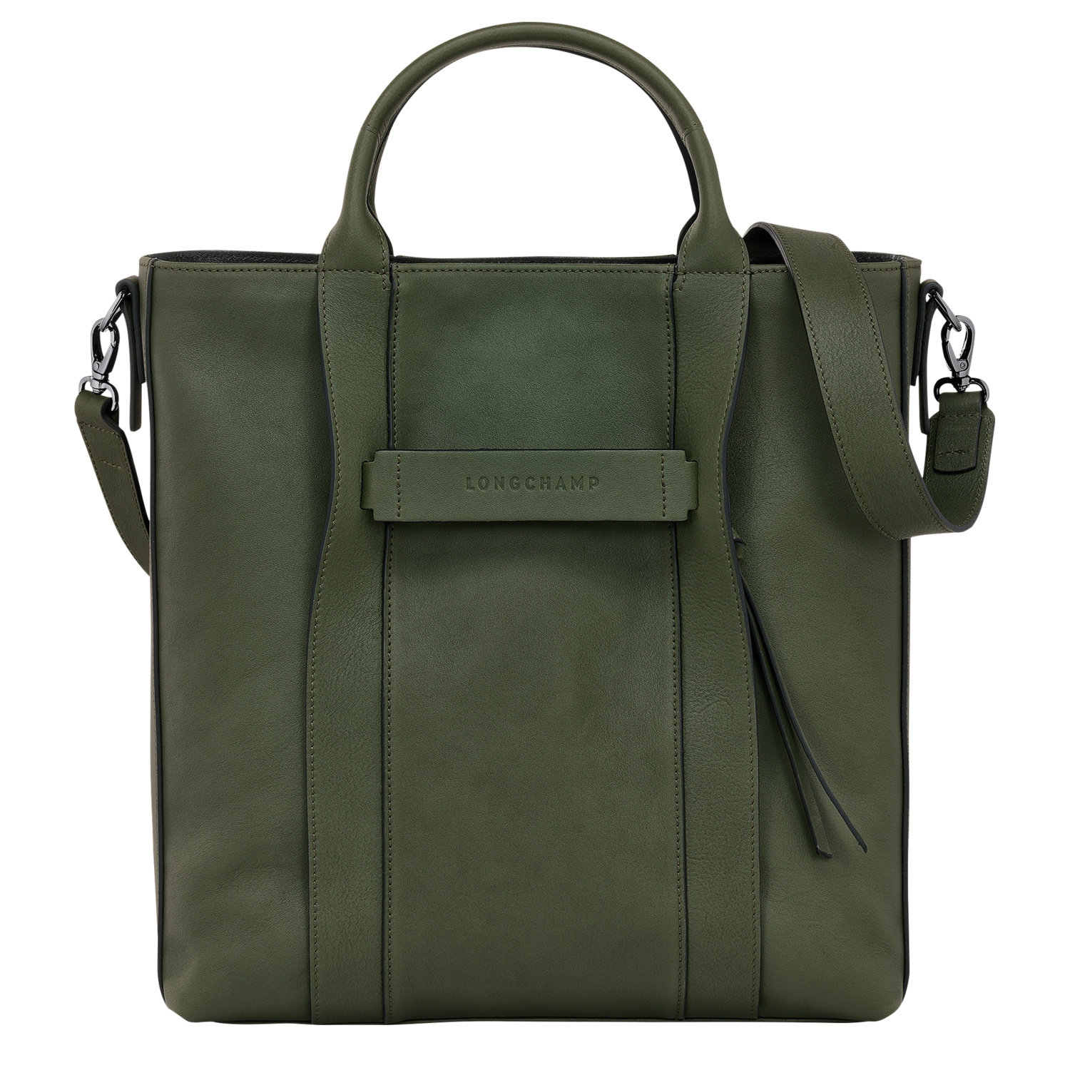 Longchamp Tote Bag M  3d In Khaki