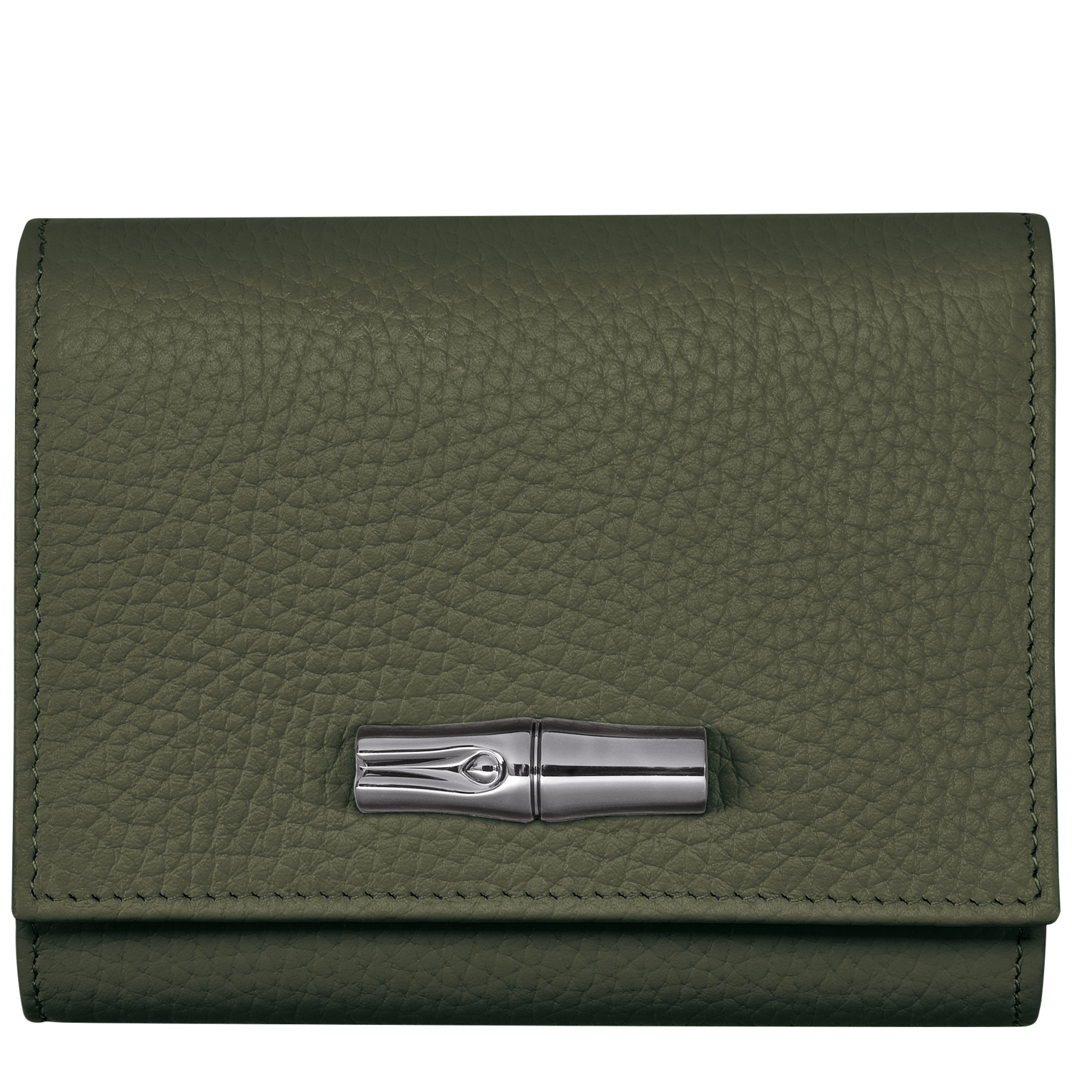 Longchamp Wallet Roseau Essential In Green