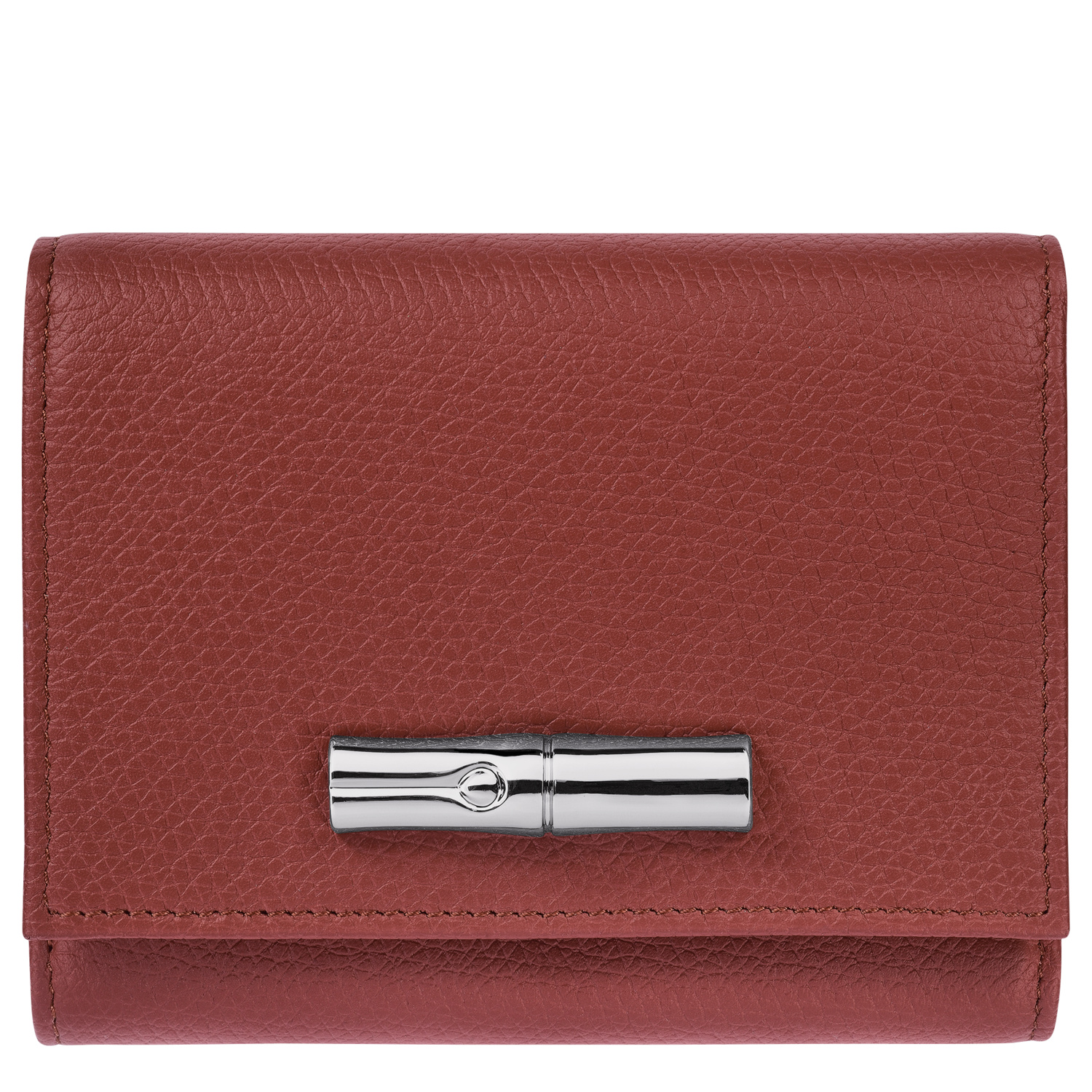 Longchamp Portefeuille Le Roseau In Burgundy