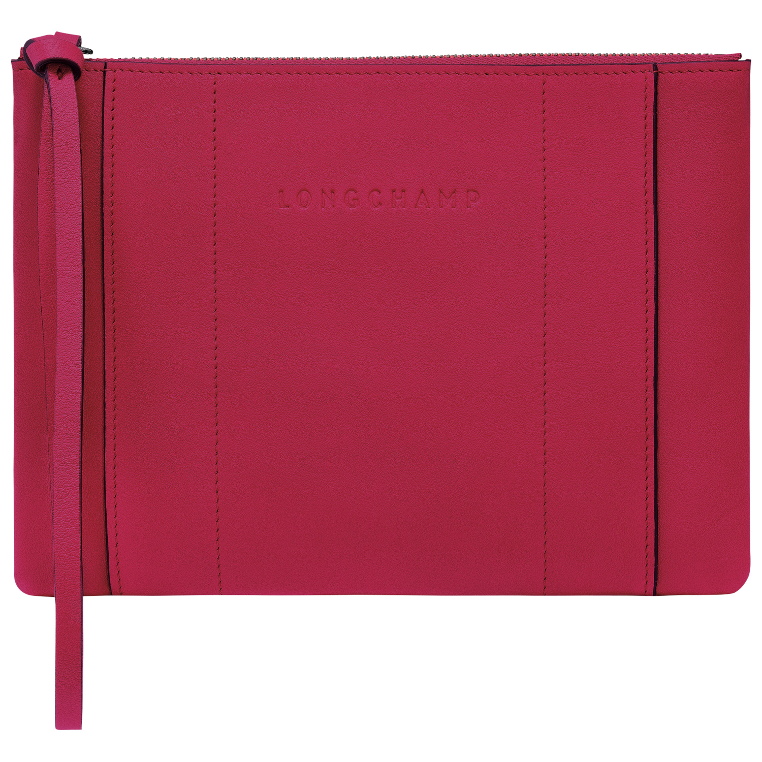 Shop Longchamp Pochette  3d In Magenta