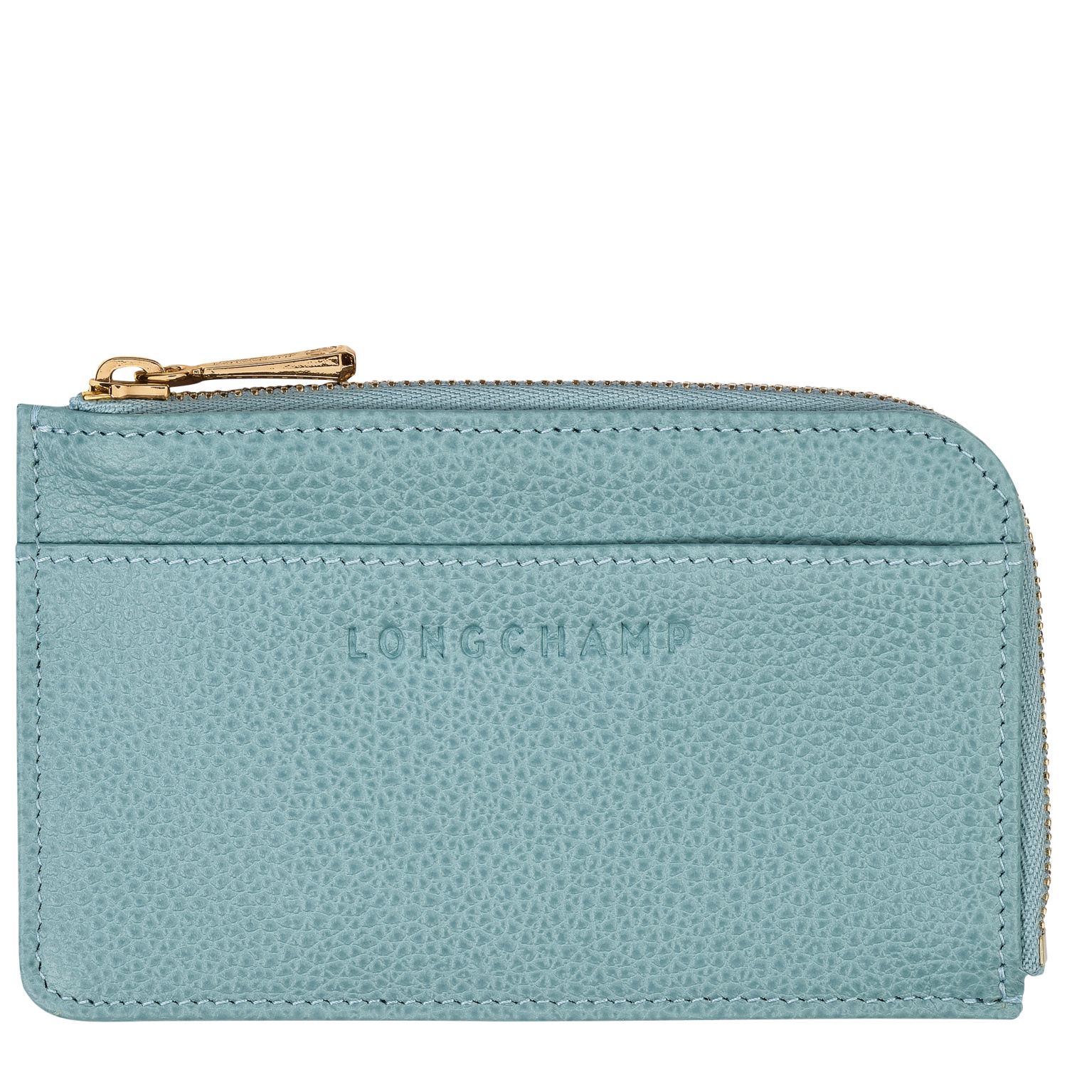 Longchamp Porte-cartes Le Foulonné In Eucalyptus