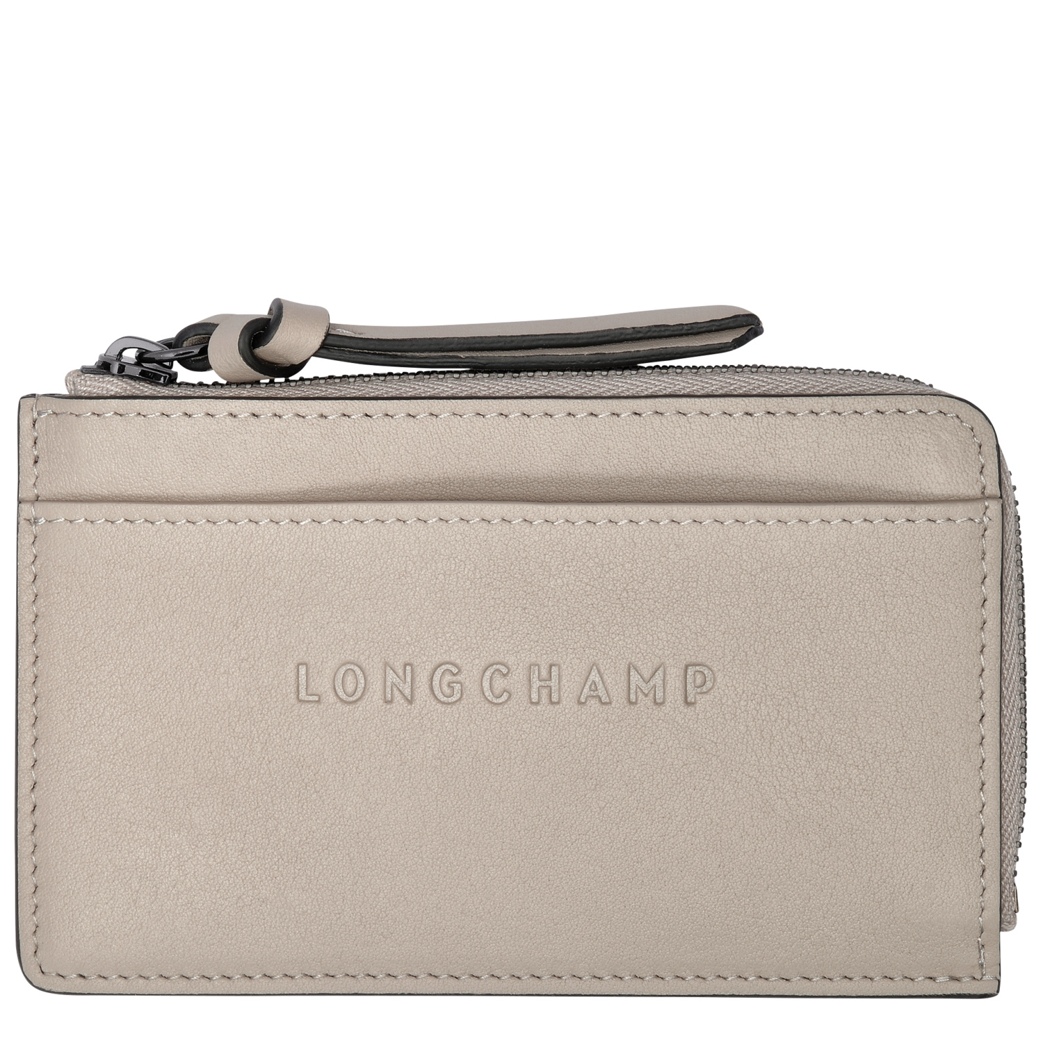 Longchamp Card Holder  3d In Clay