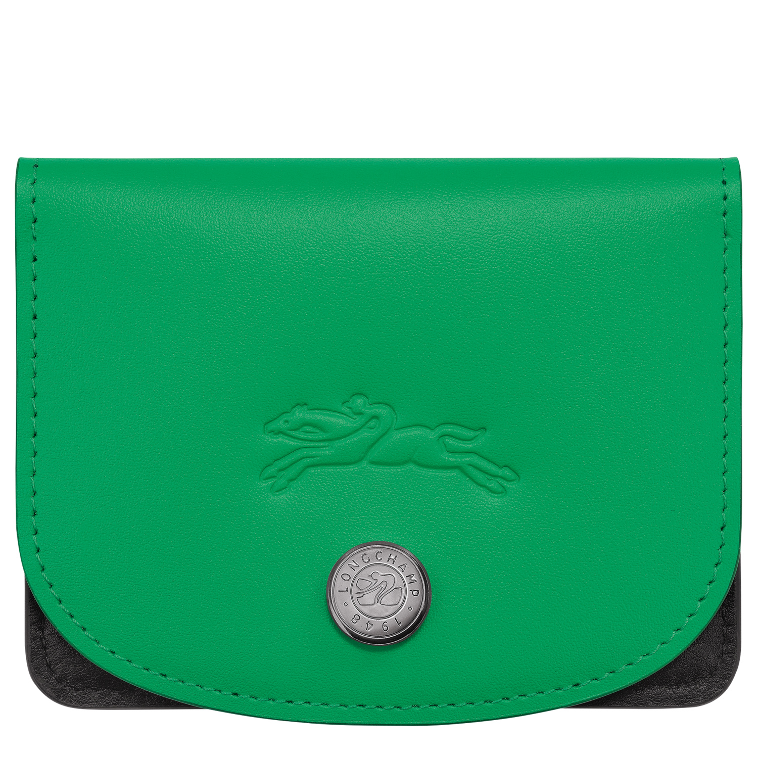 Longchamp Card Holder Le Pliage Xtra In Green