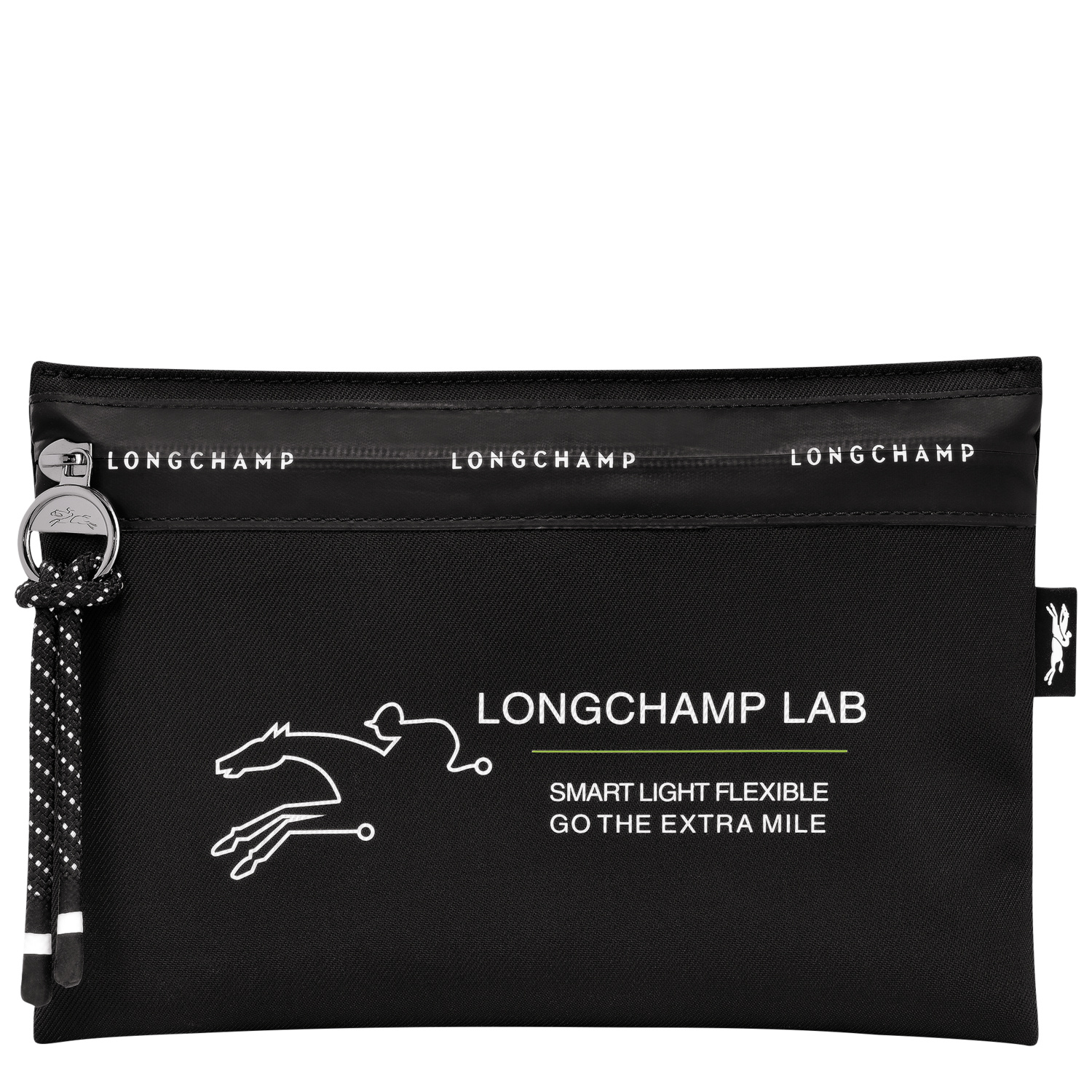 Shop Longchamp Pouch Le Pliage Energy In Black