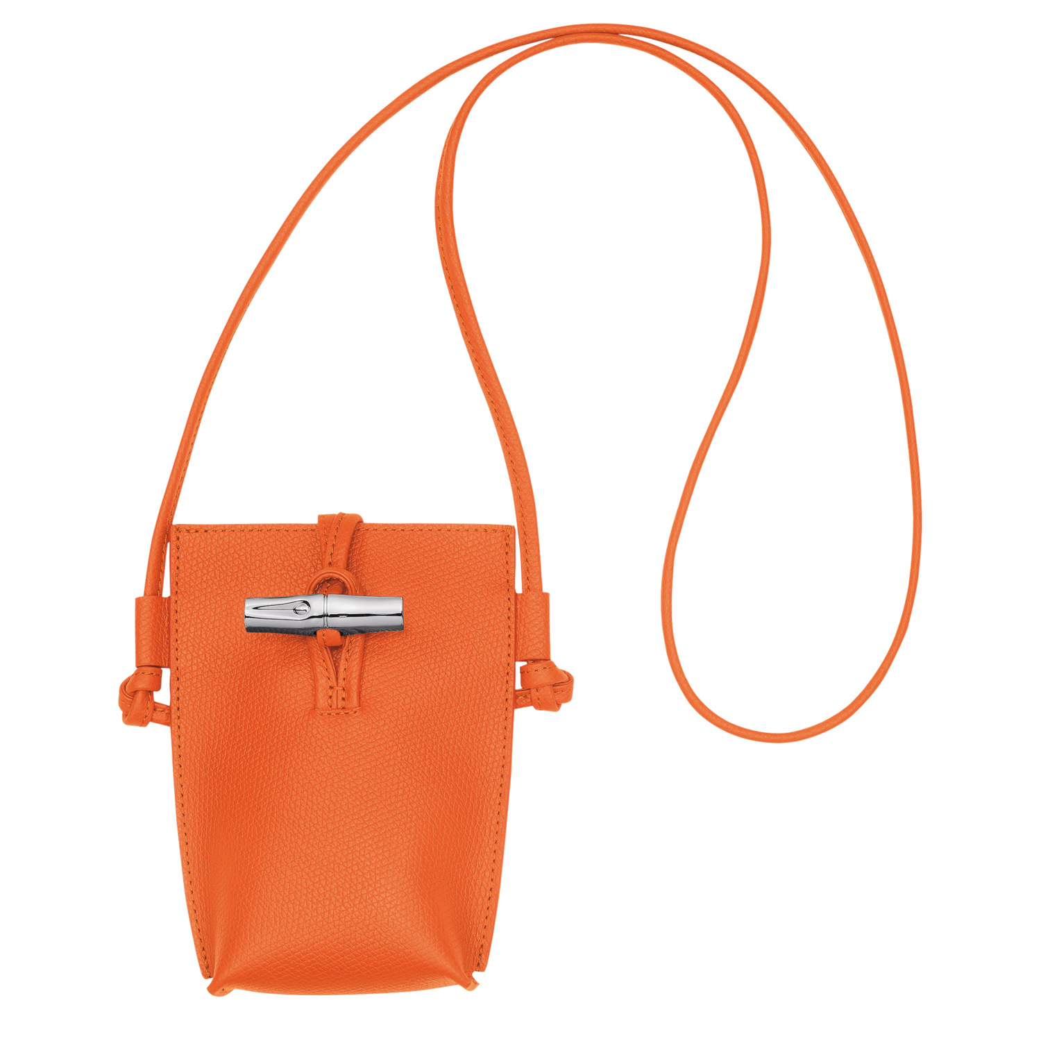 Longchamp Etui Téléphone Le Roseau In Orange