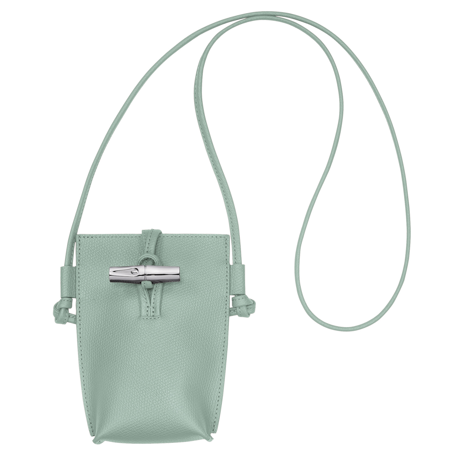 Longchamp Etui Téléphone Le Roseau In Celadon