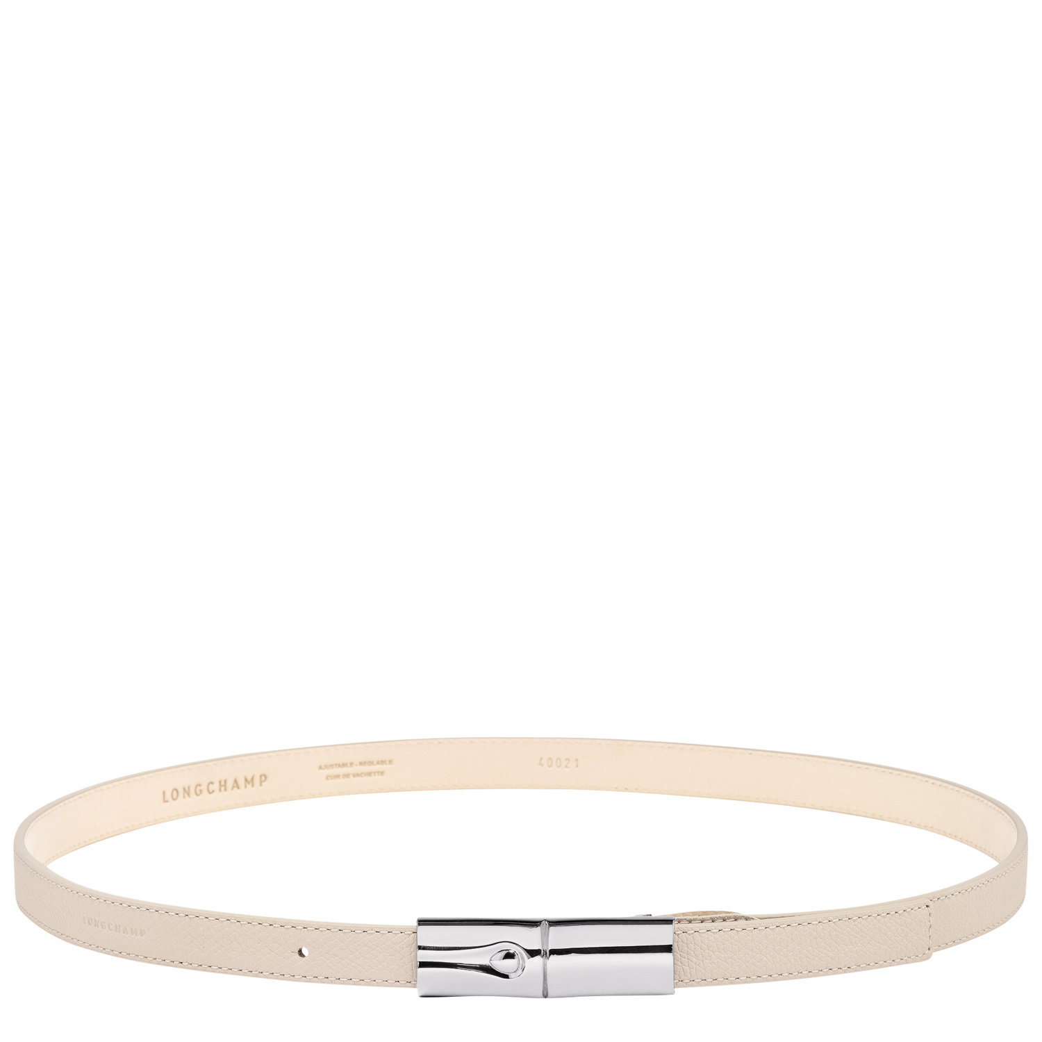 Longchamp Ladies' Belt Le Roseau In Neutral