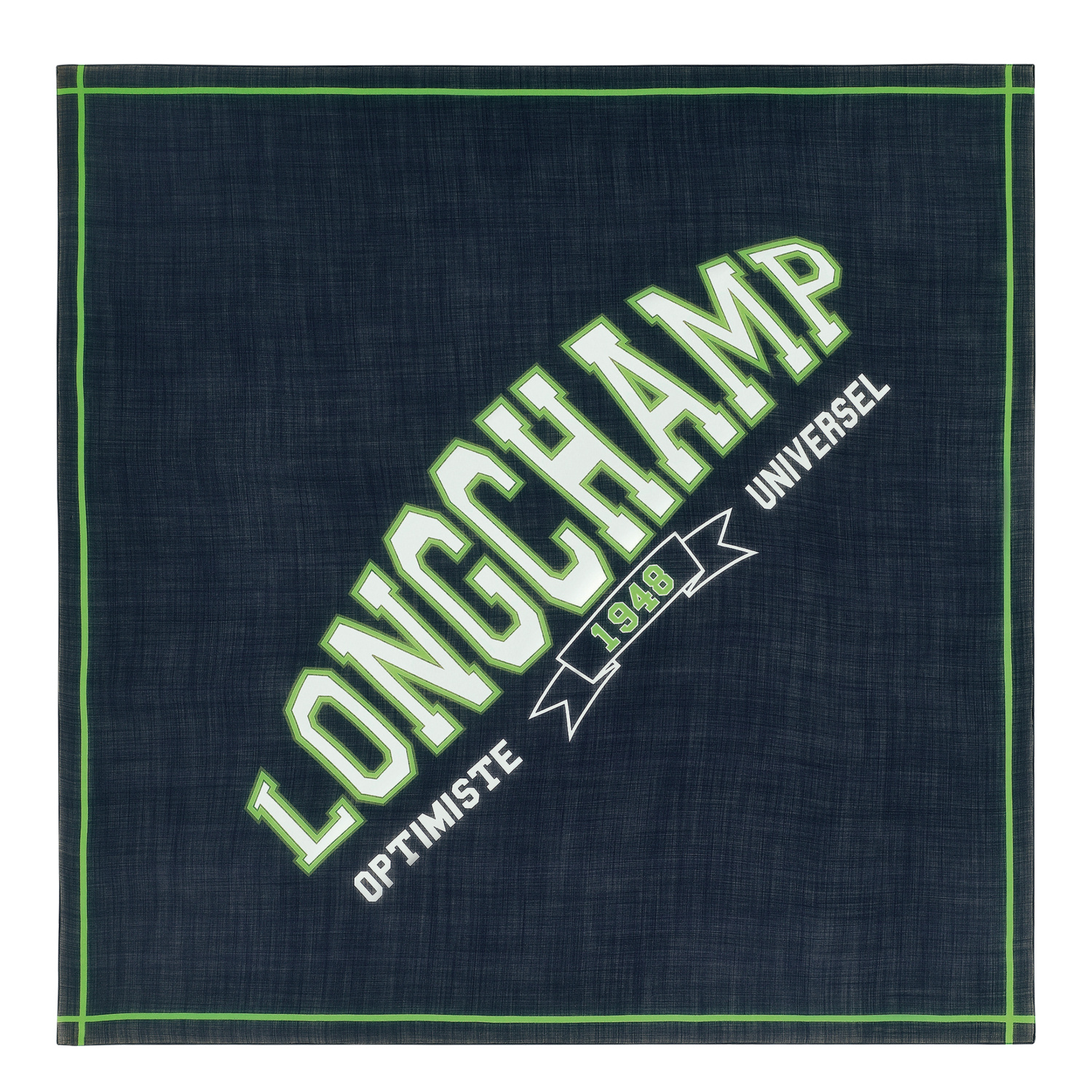 Longchamp Scarf Le Pliage University In Navy