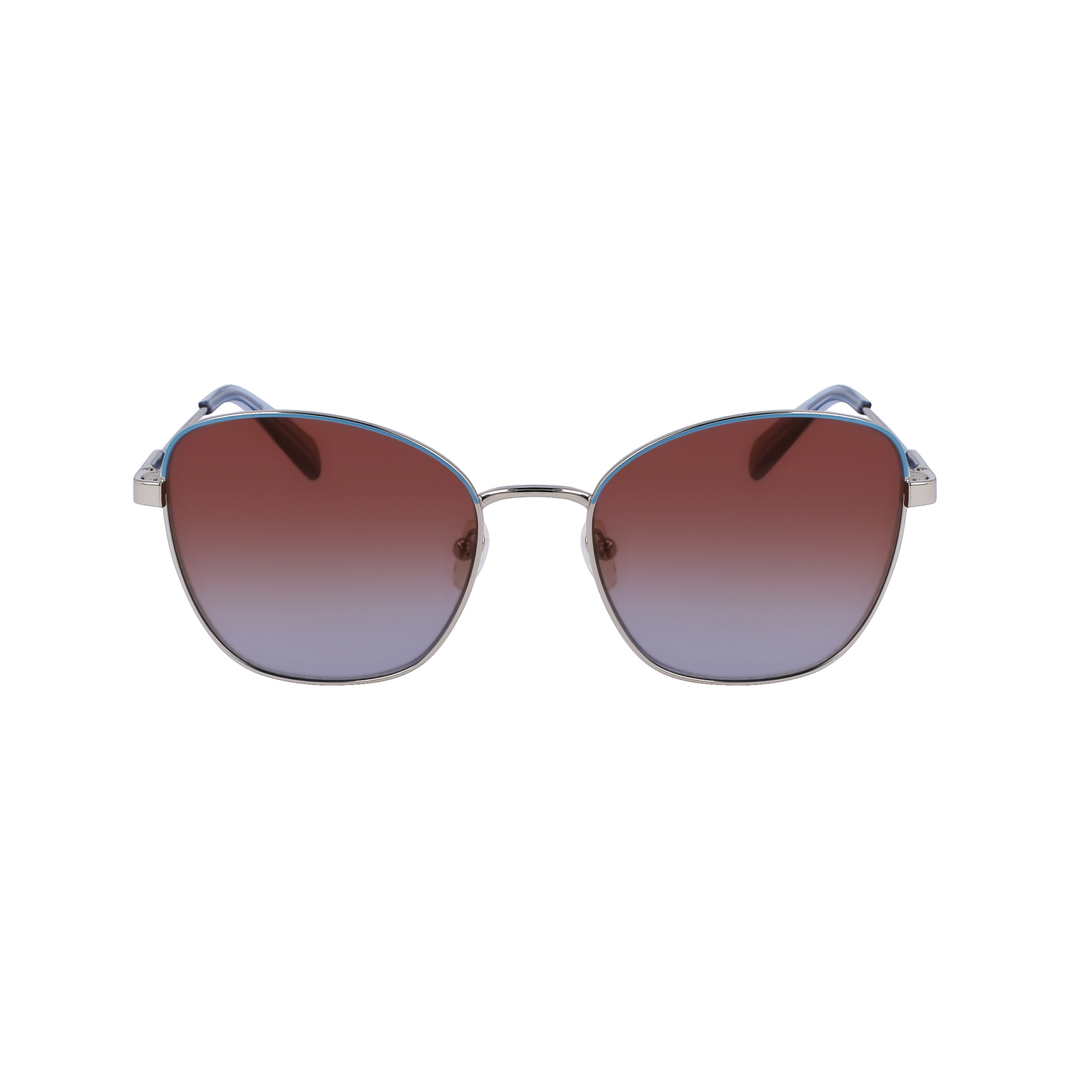 Longchamp Sunglasses In Silver/azure
