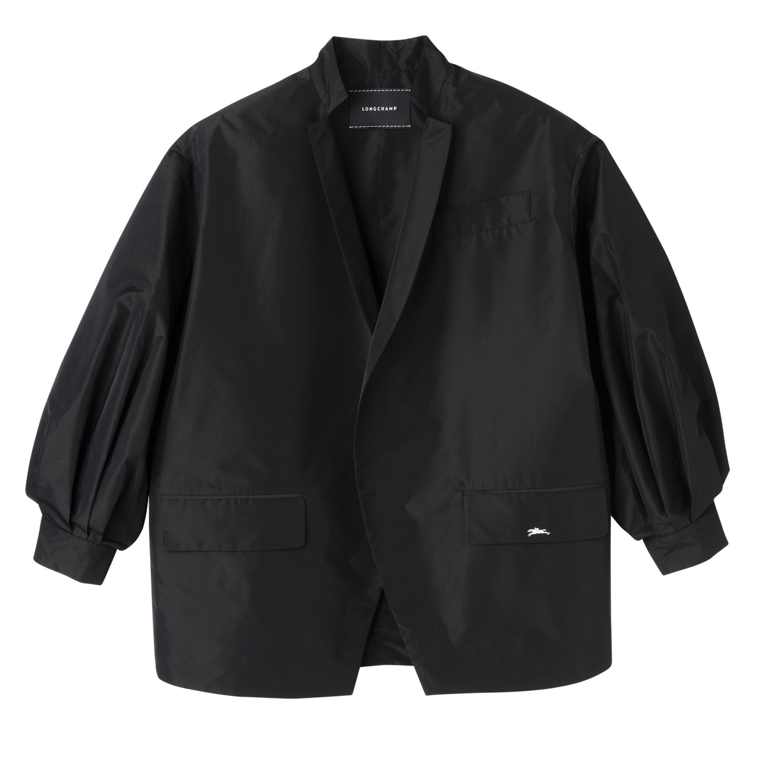 Longchamp Waistcoate Kimono In Black