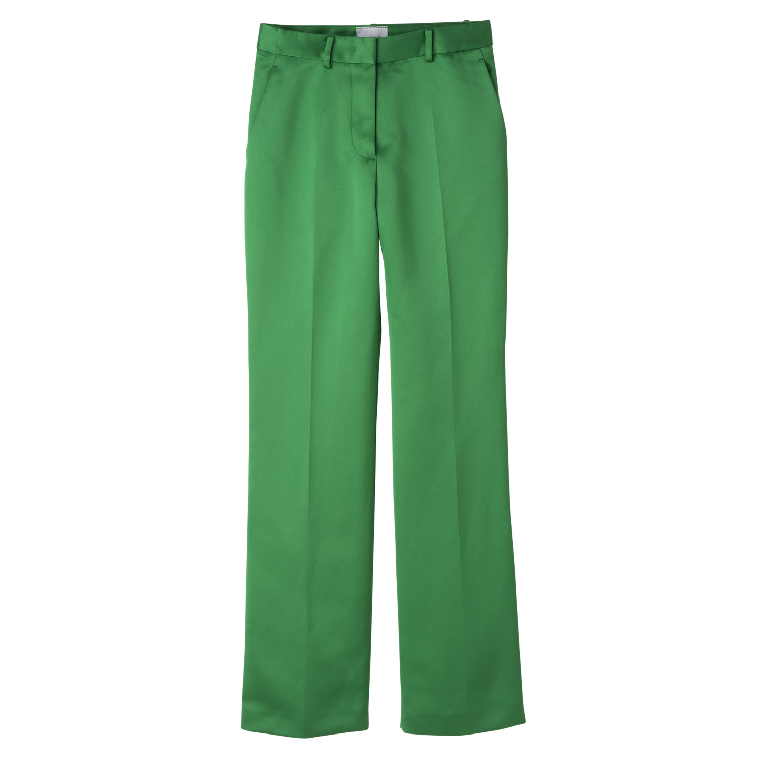 Longchamp Pantalon Droit In Vert