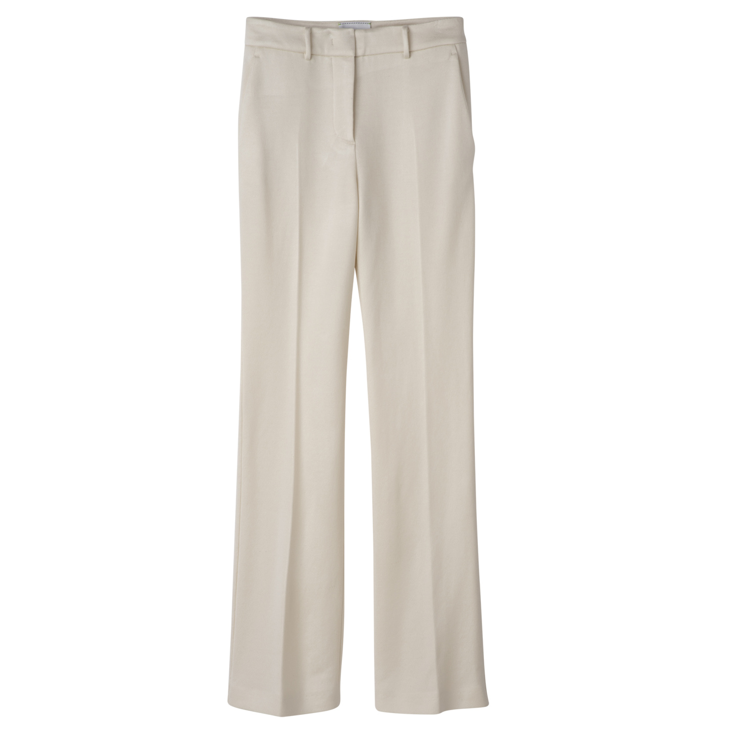 Longchamp Pantalon De Costume In Ecru