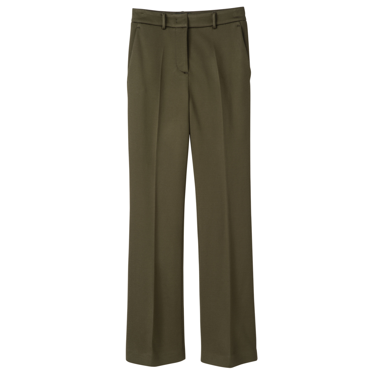 Longchamp Pantalon De Costume In Khaki