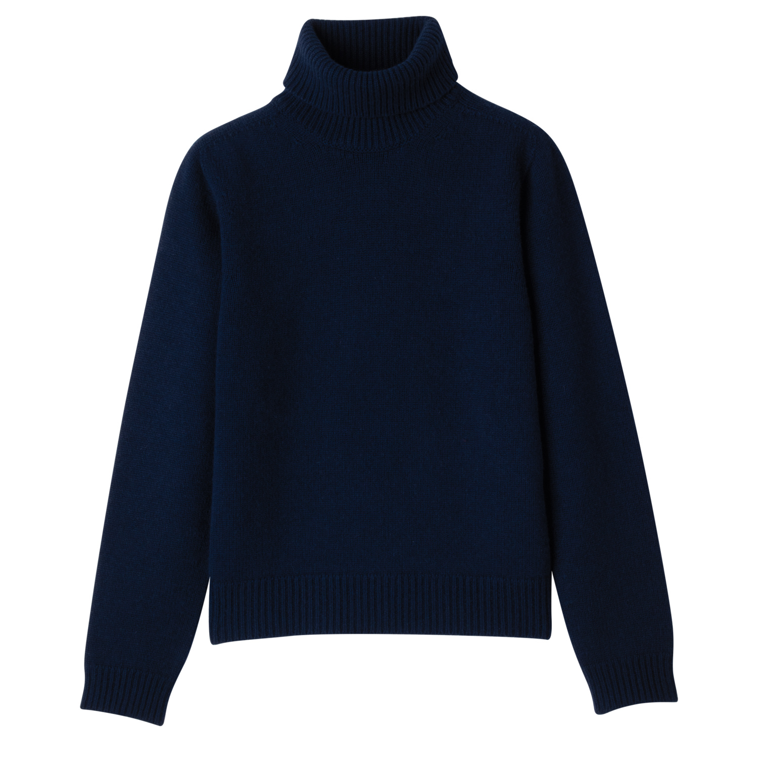 Longchamp Turtleneck Sweater Fall-winter 2022 Collection In Navy